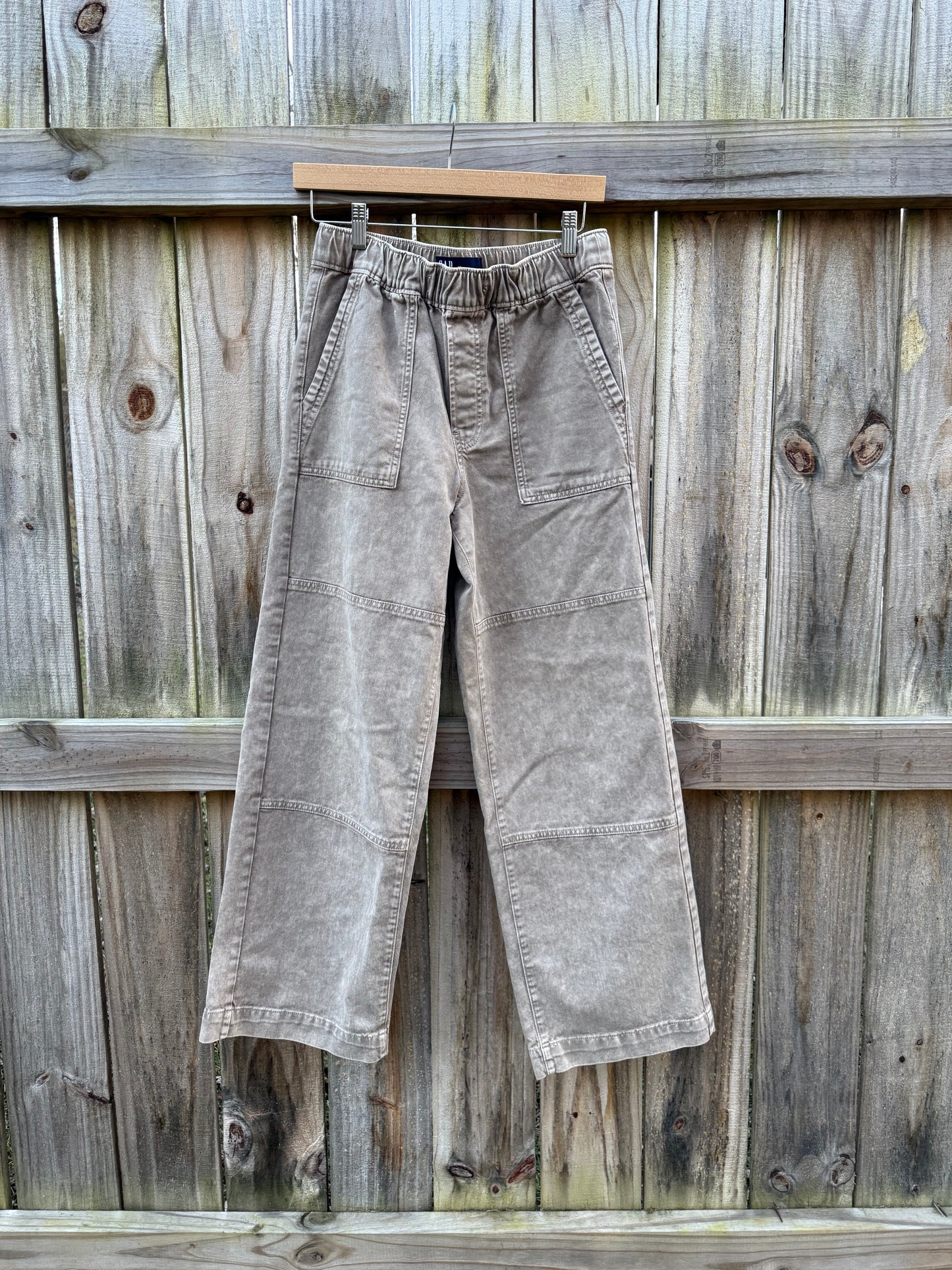 GAP High-Rise Wide-Leg Utility Pants