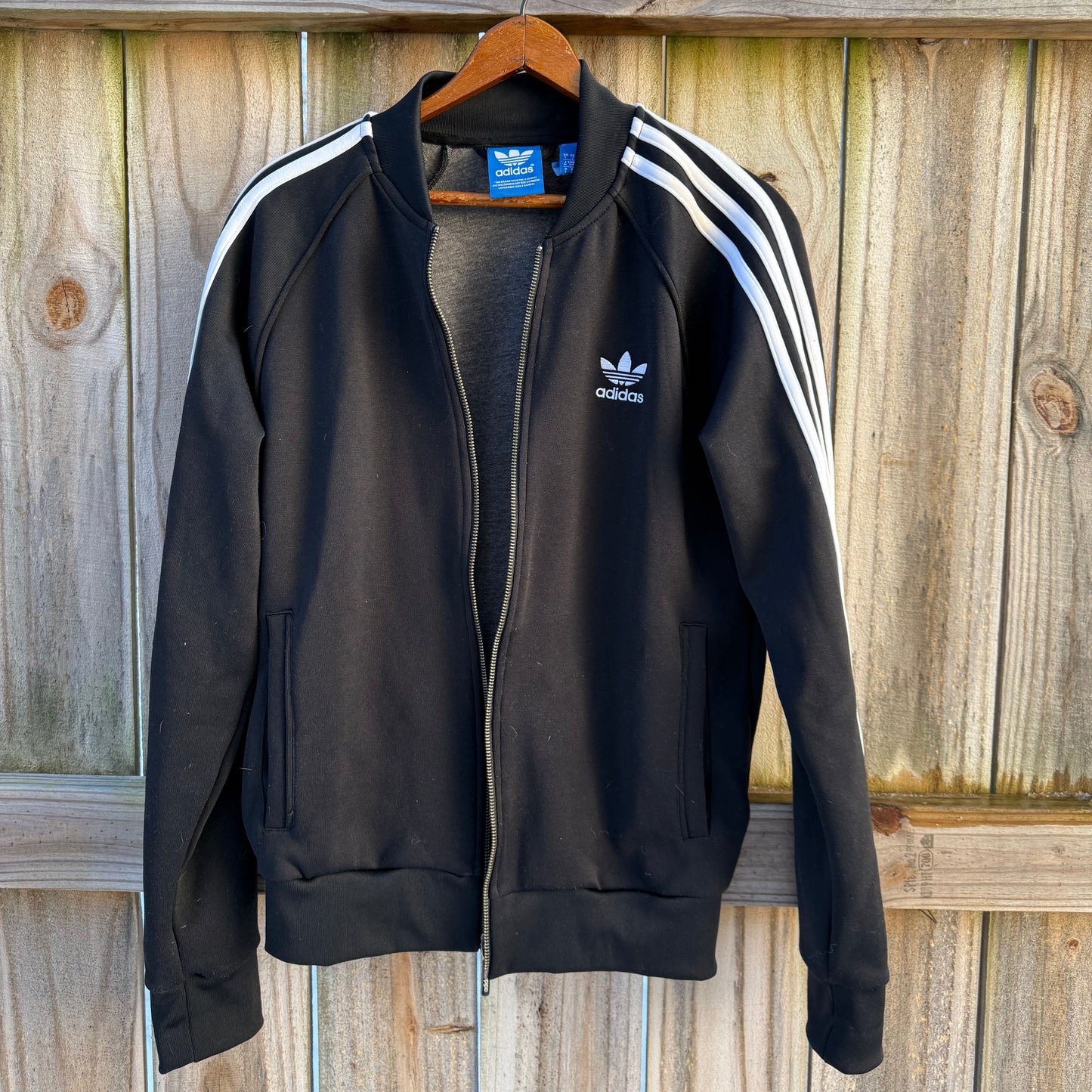 Adidas Originals Black Trefoil Track Jacket