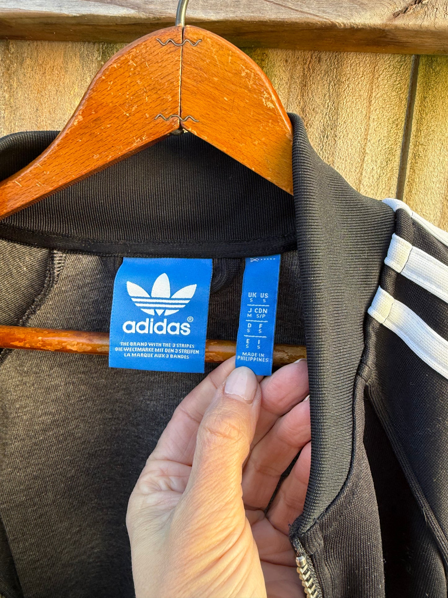 Adidas Originals Black Trefoil Track Jacket