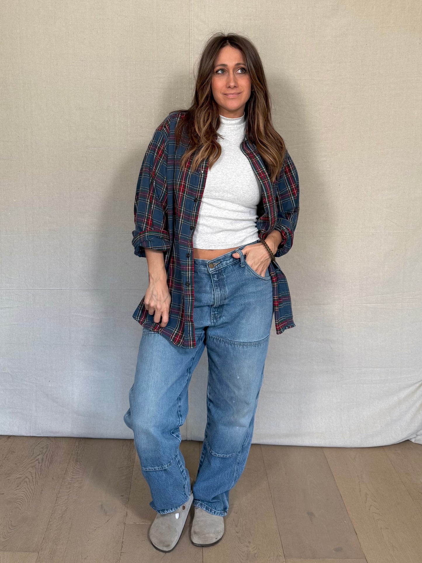 Vintage L.L.Bean Plaid Flannel Shirt