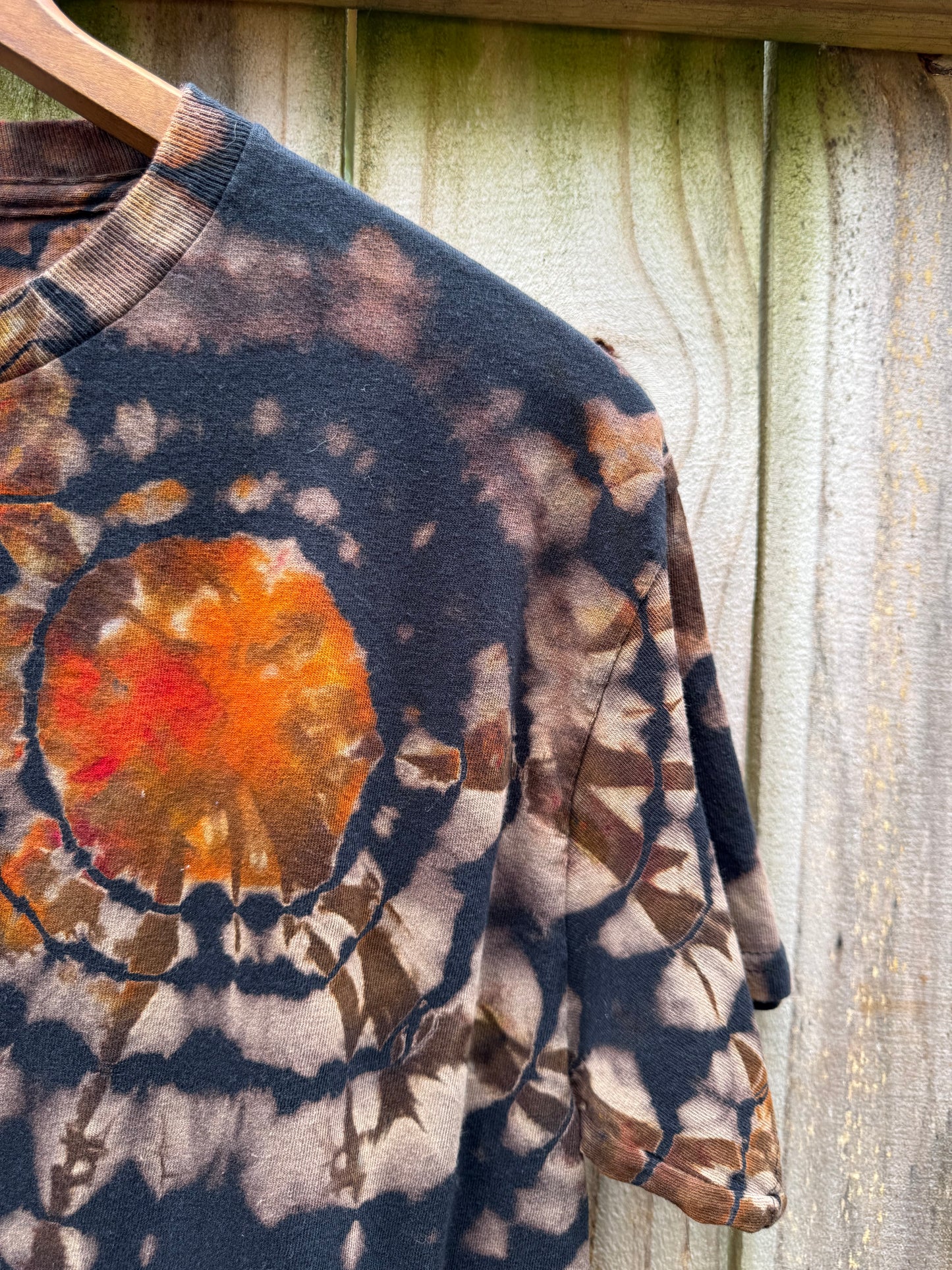 Hand Dyed Spiral Tie Dye Tee | One of a Kind Cotton T-Shirt