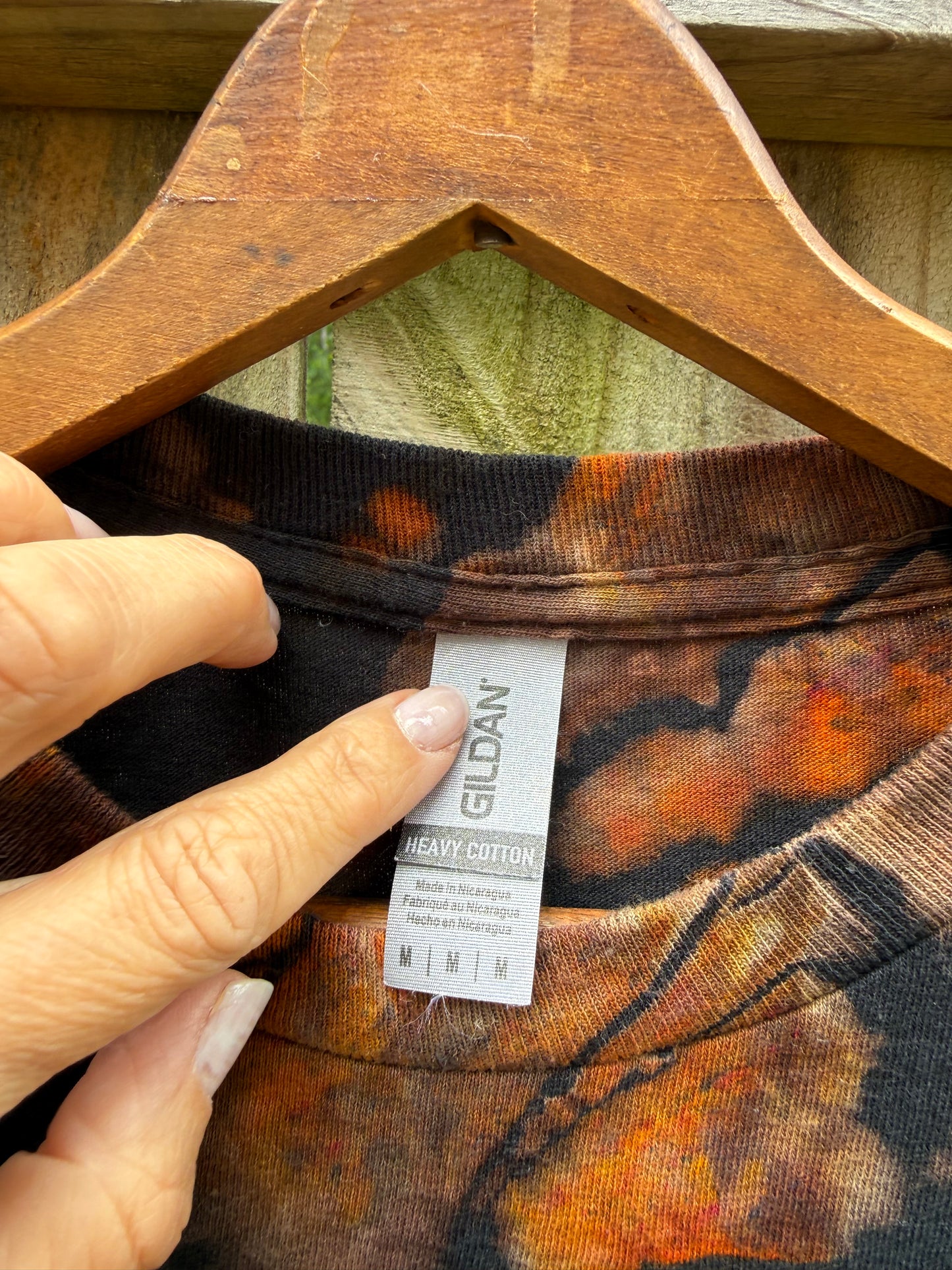 Hand Dyed Spiral Tie Dye Tee | One of a Kind Cotton T-Shirt