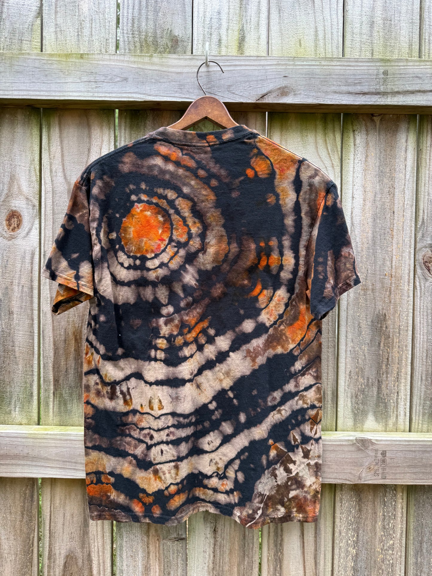 Hand Dyed Spiral Tie Dye Tee | One of a Kind Cotton T-Shirt
