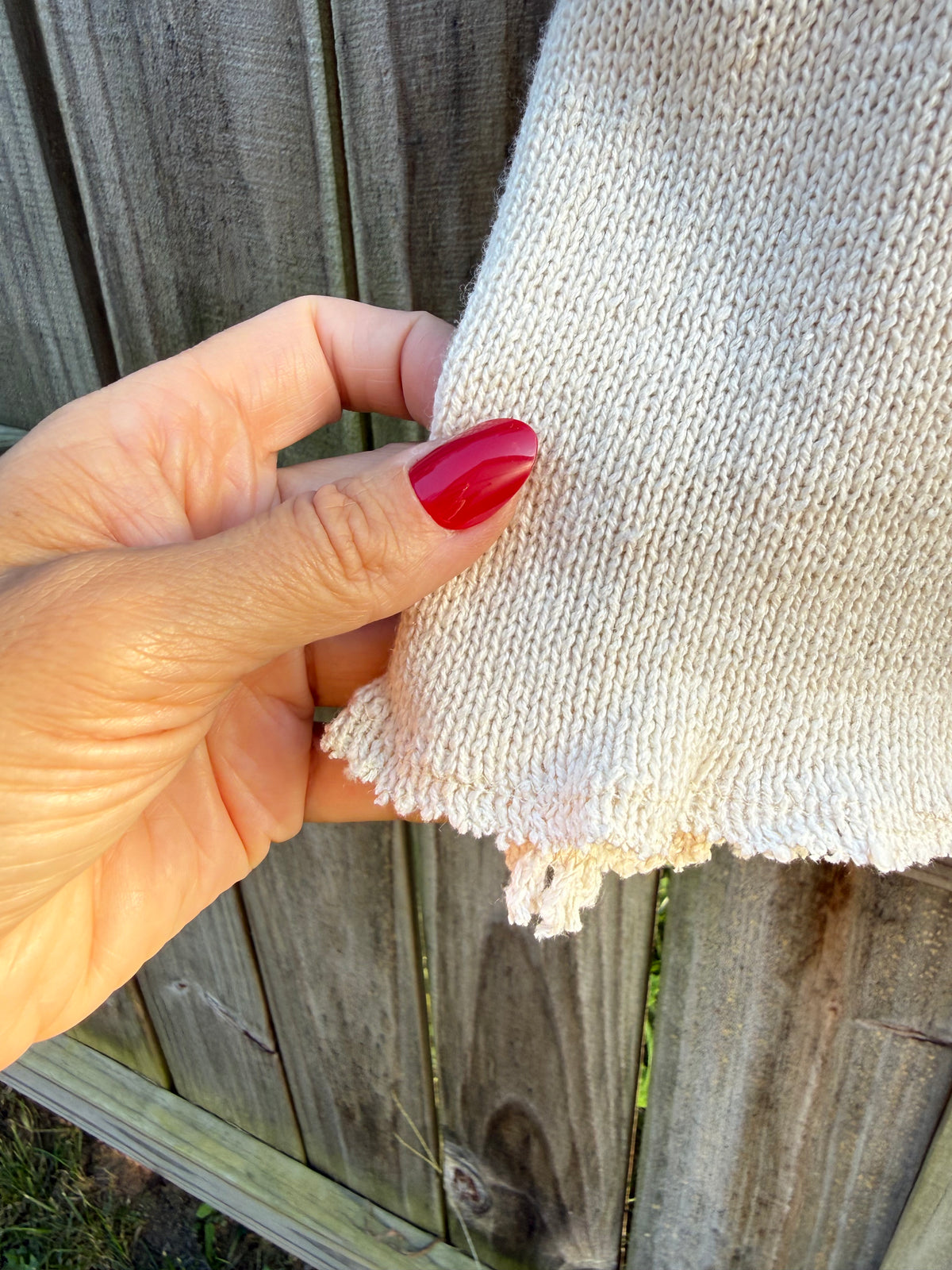 Reworked Vintage Crochet Ramie Cotton Crop Top