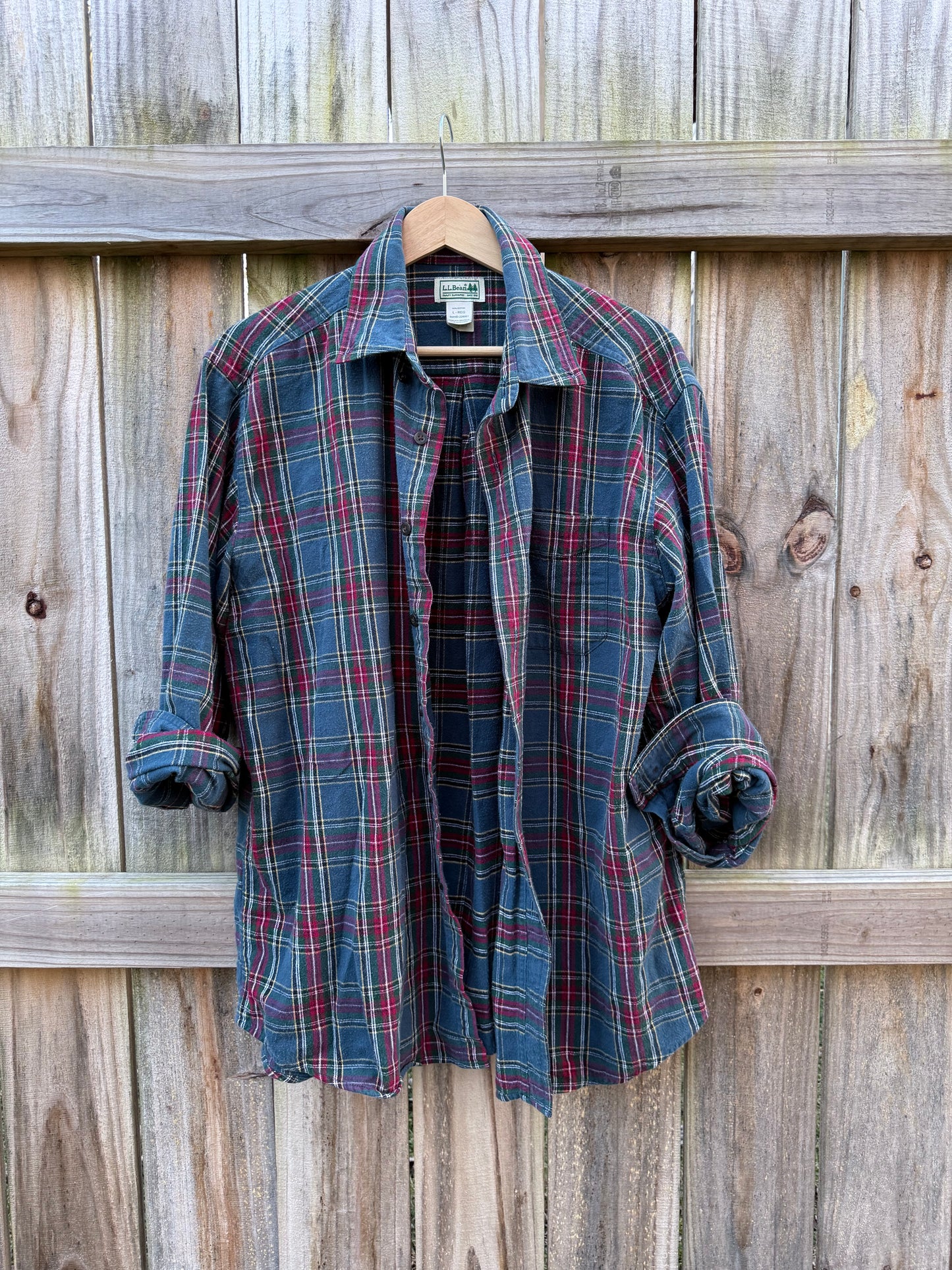 Vintage L.L.Bean Plaid Flannel Shirt