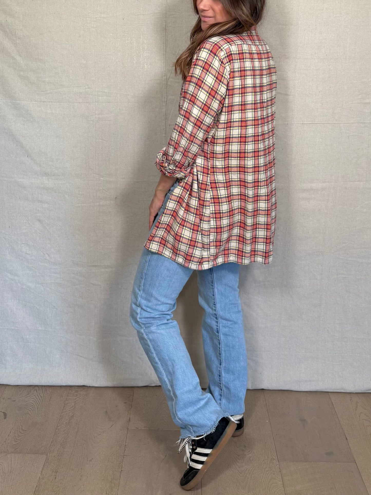 Vintage JCPenney Plaid Flannel Shirt