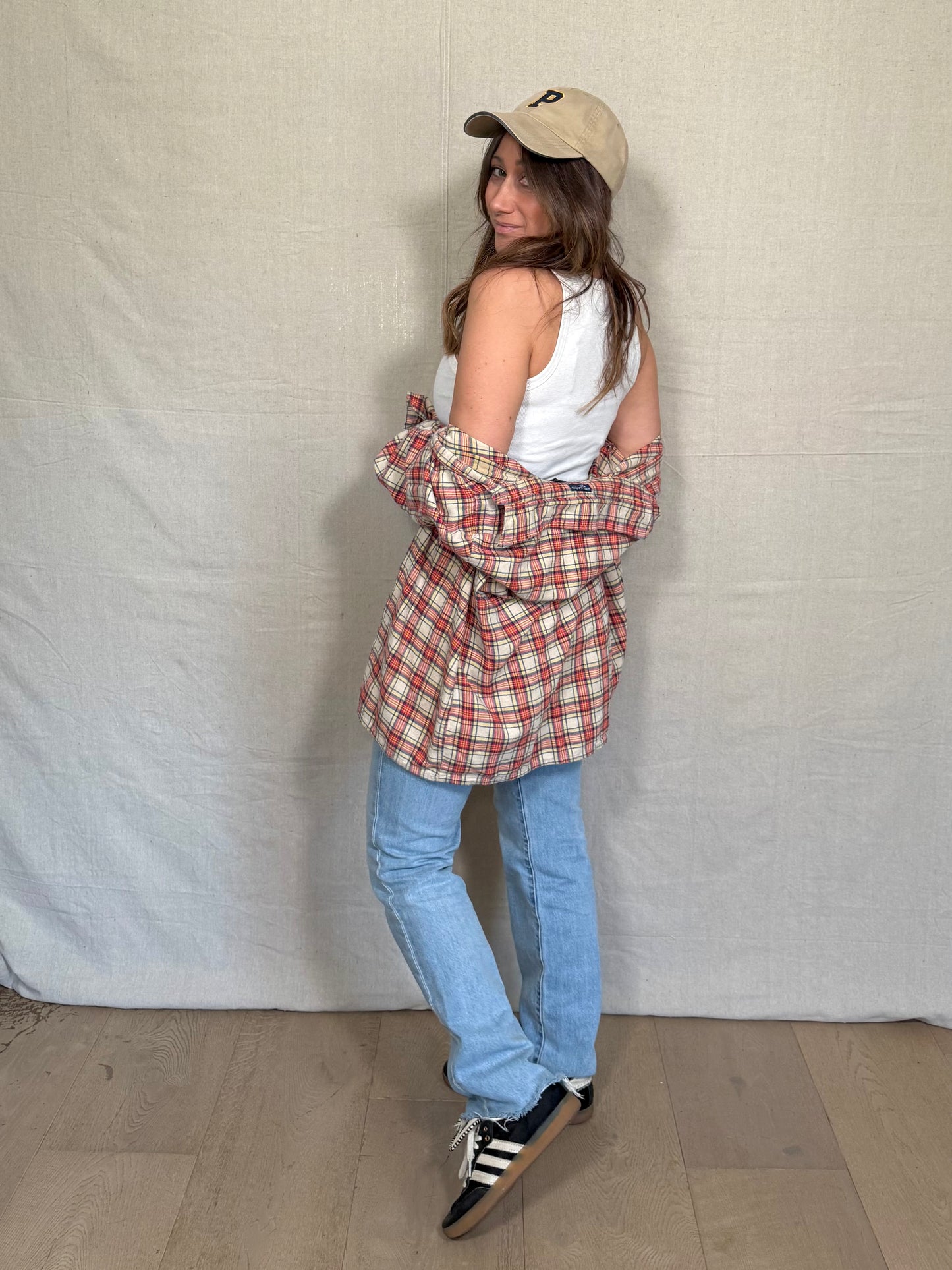 Vintage JCPenney Plaid Flannel Shirt