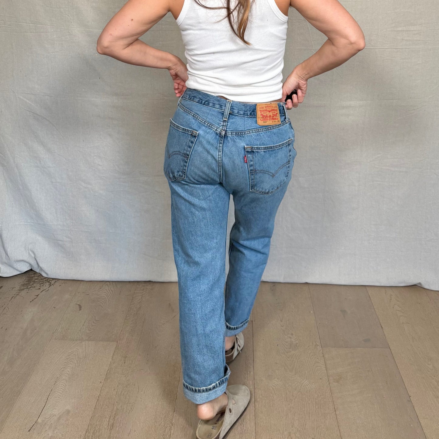 Vintage Levi’s 505 Custom-Tailored Jean — Sunday Honey Edit