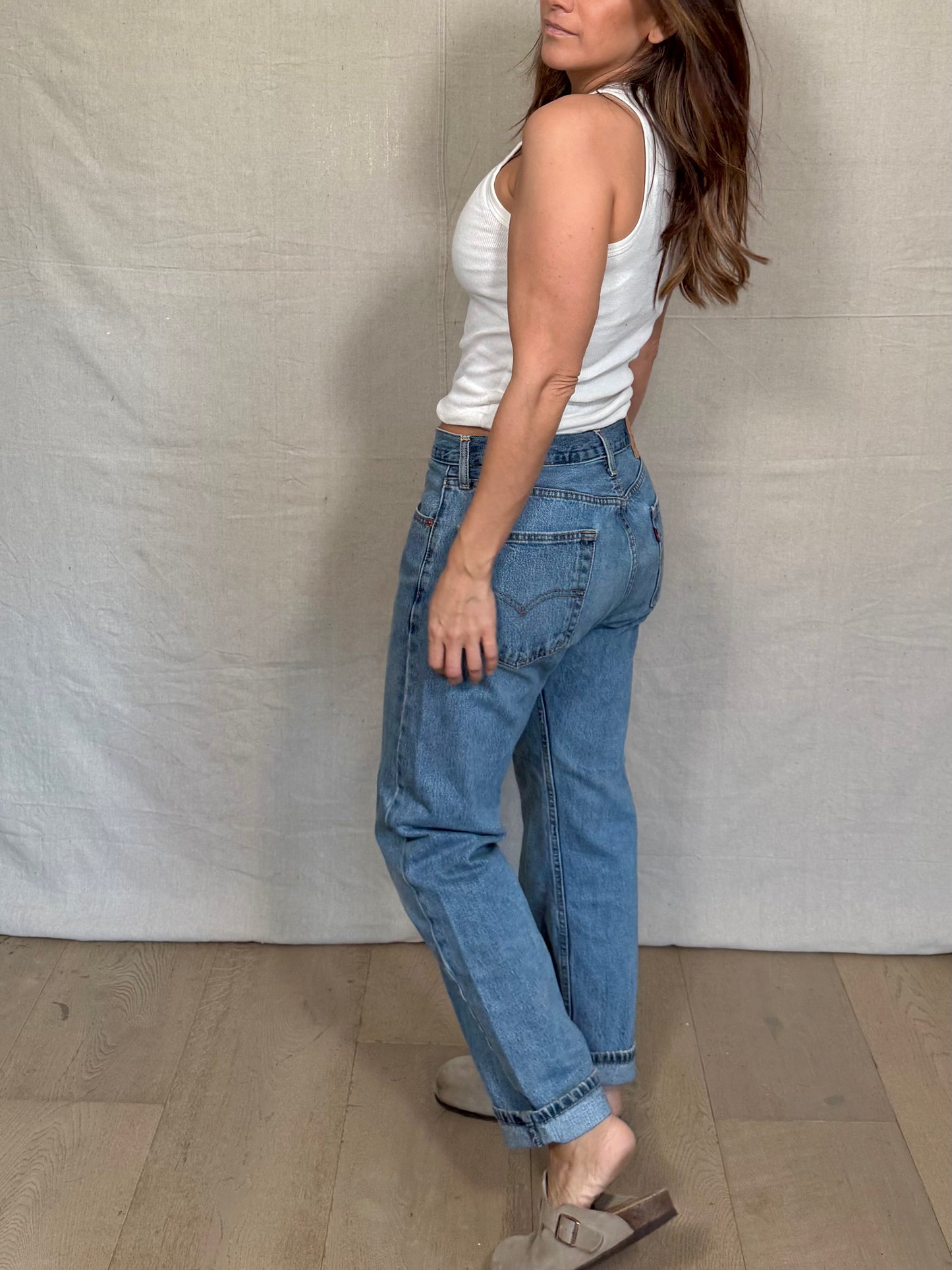 Vintage Levi’s 505 Custom-Tailored Jean — Sunday Honey Edit