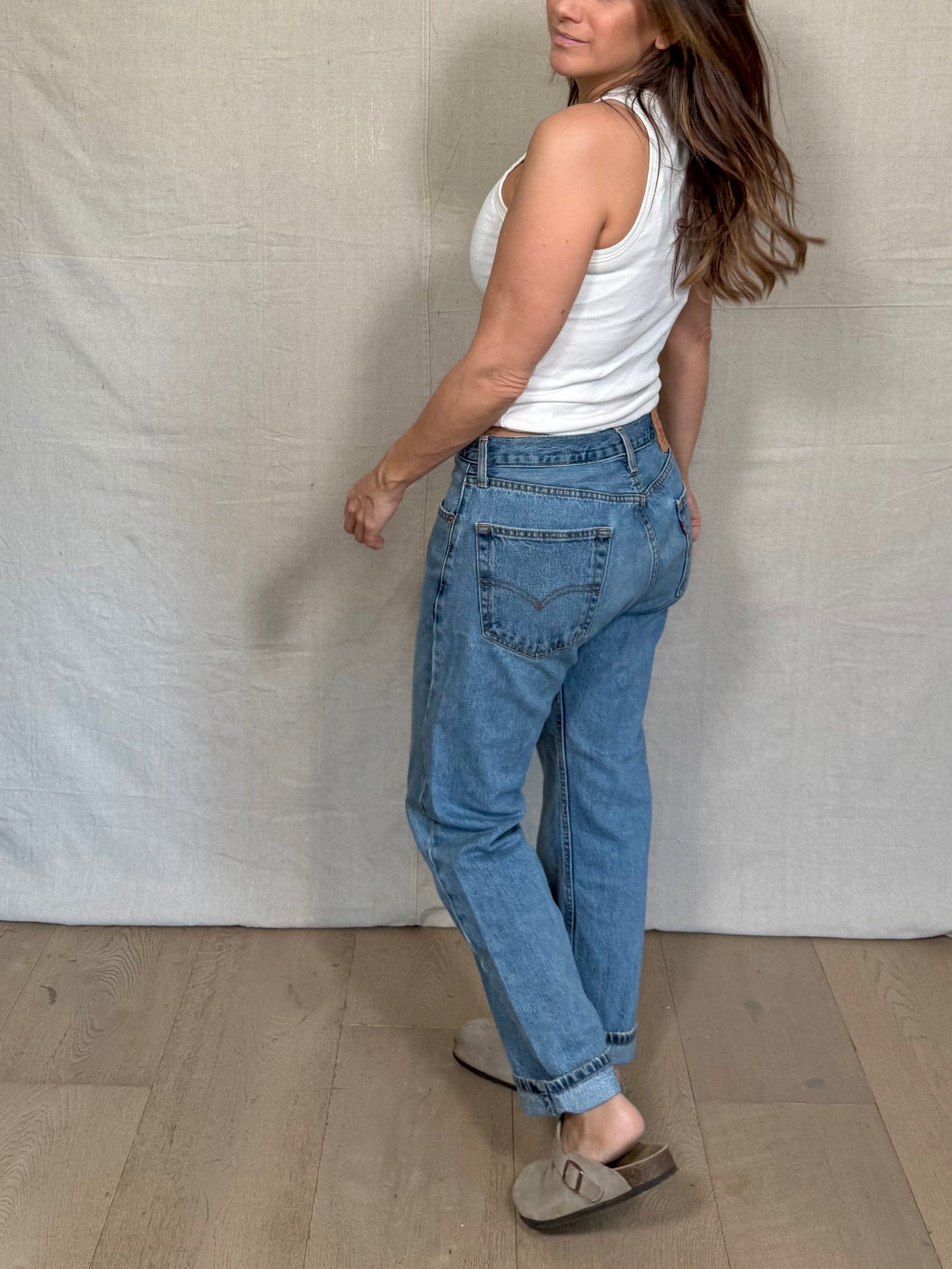 Vintage Levi’s 505 Custom-Tailored Jean — Sunday Honey Edit