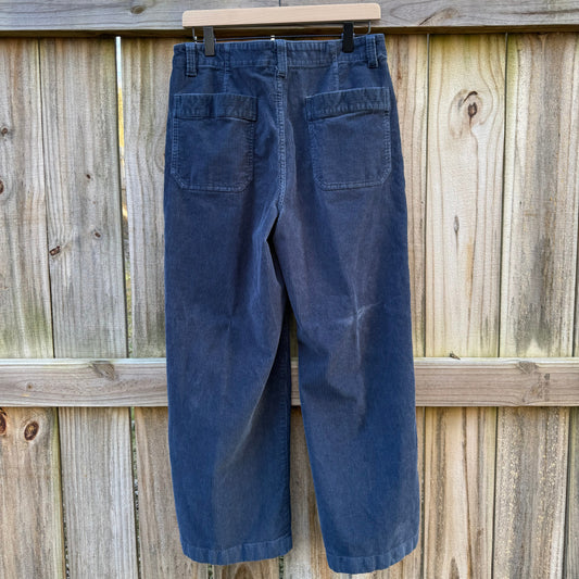Vintage L.L.Bean Navy Corduroy Straight Leg Pants