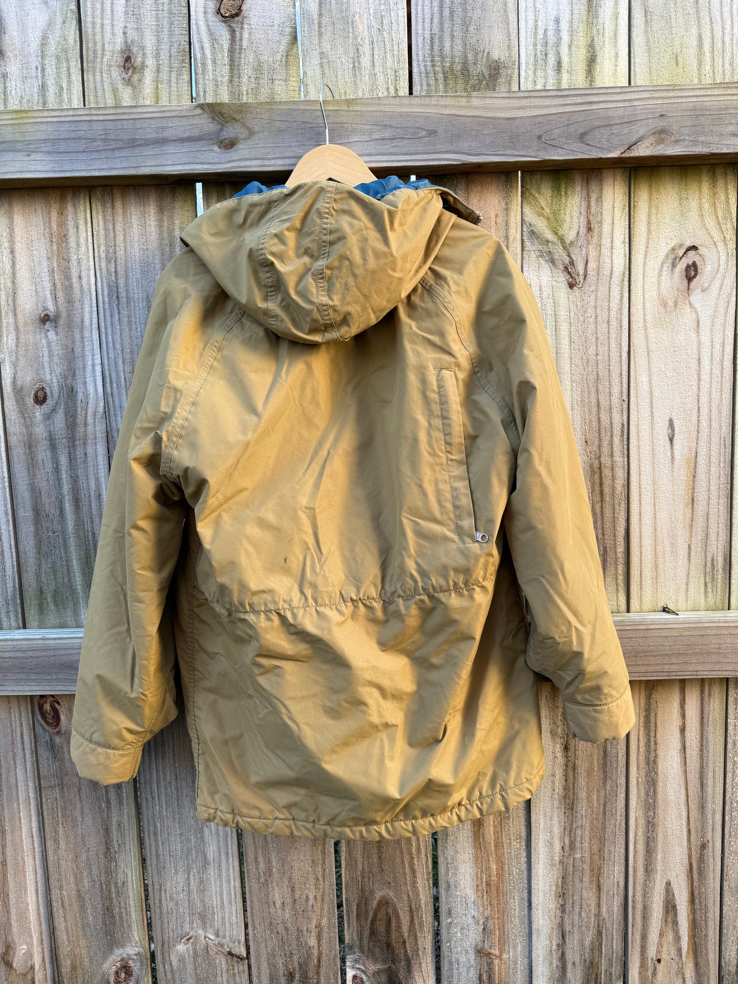 Vintage Woolrich Tan Gore-Tex Parka Coat