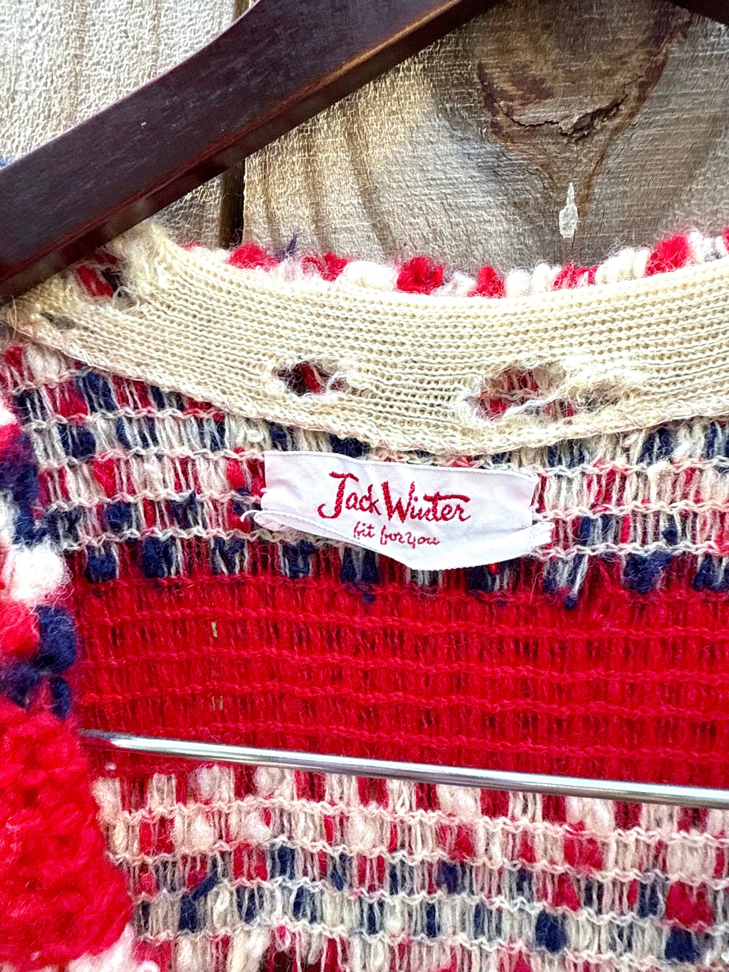 1970s Crochet Fringe Vest — True Vintage Boho Festival Layer, Hand-Knit Folk Waistcoat