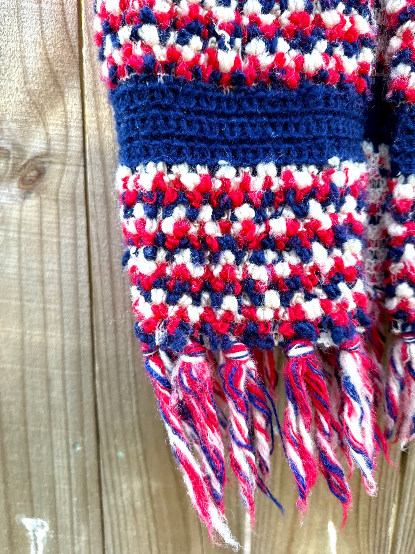 1970s Crochet Fringe Vest — True Vintage Boho Festival Layer, Hand-Knit Folk Waistcoat