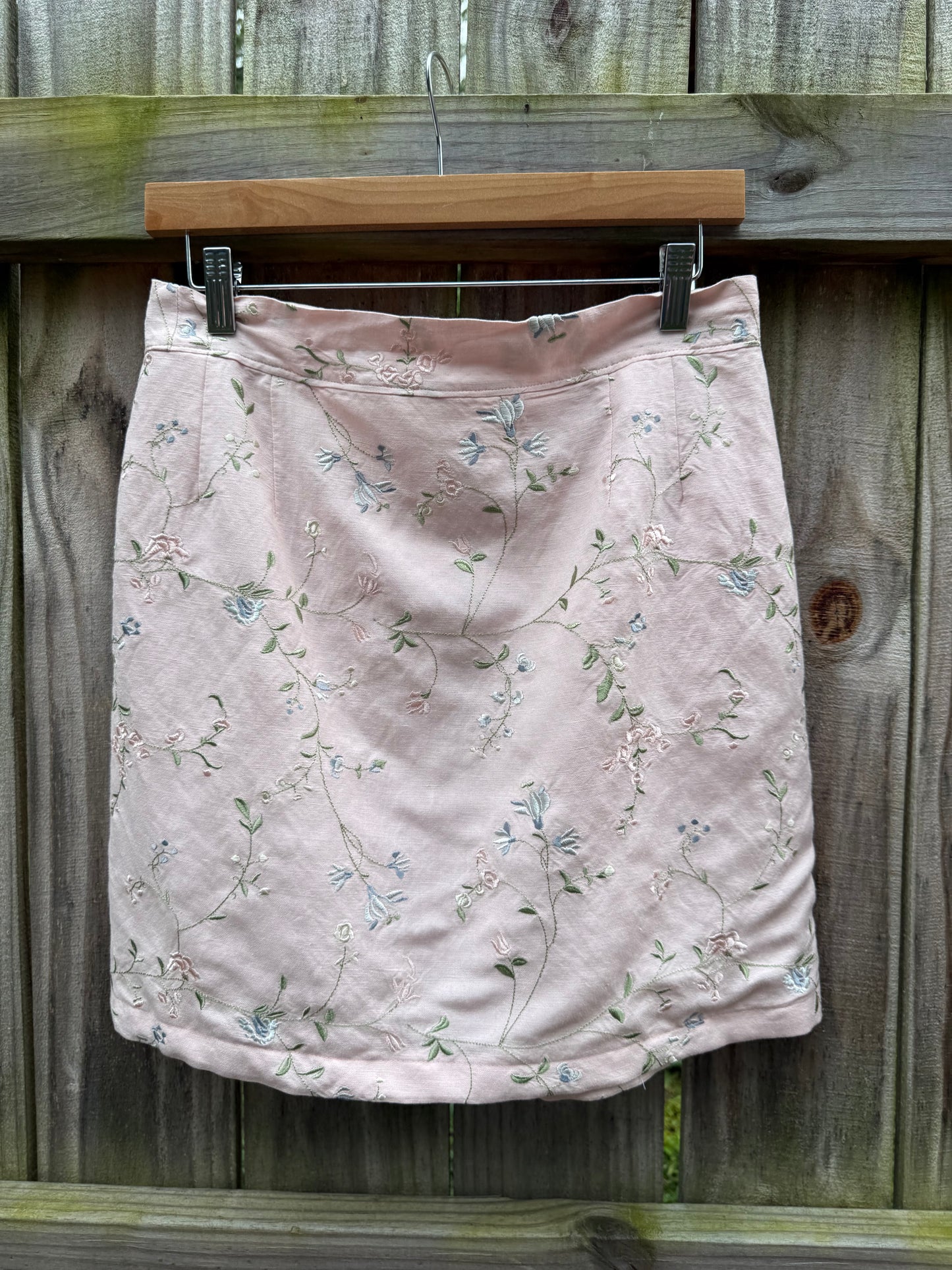 Sunday Honey Original Embroidered Linen Two Piece Set | One of One