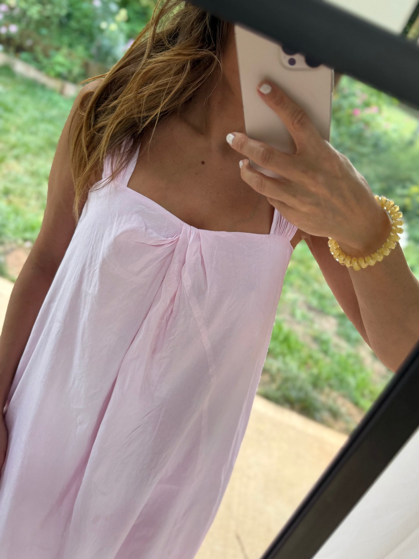Hand-Dyed Blush Sun Dress | Vince