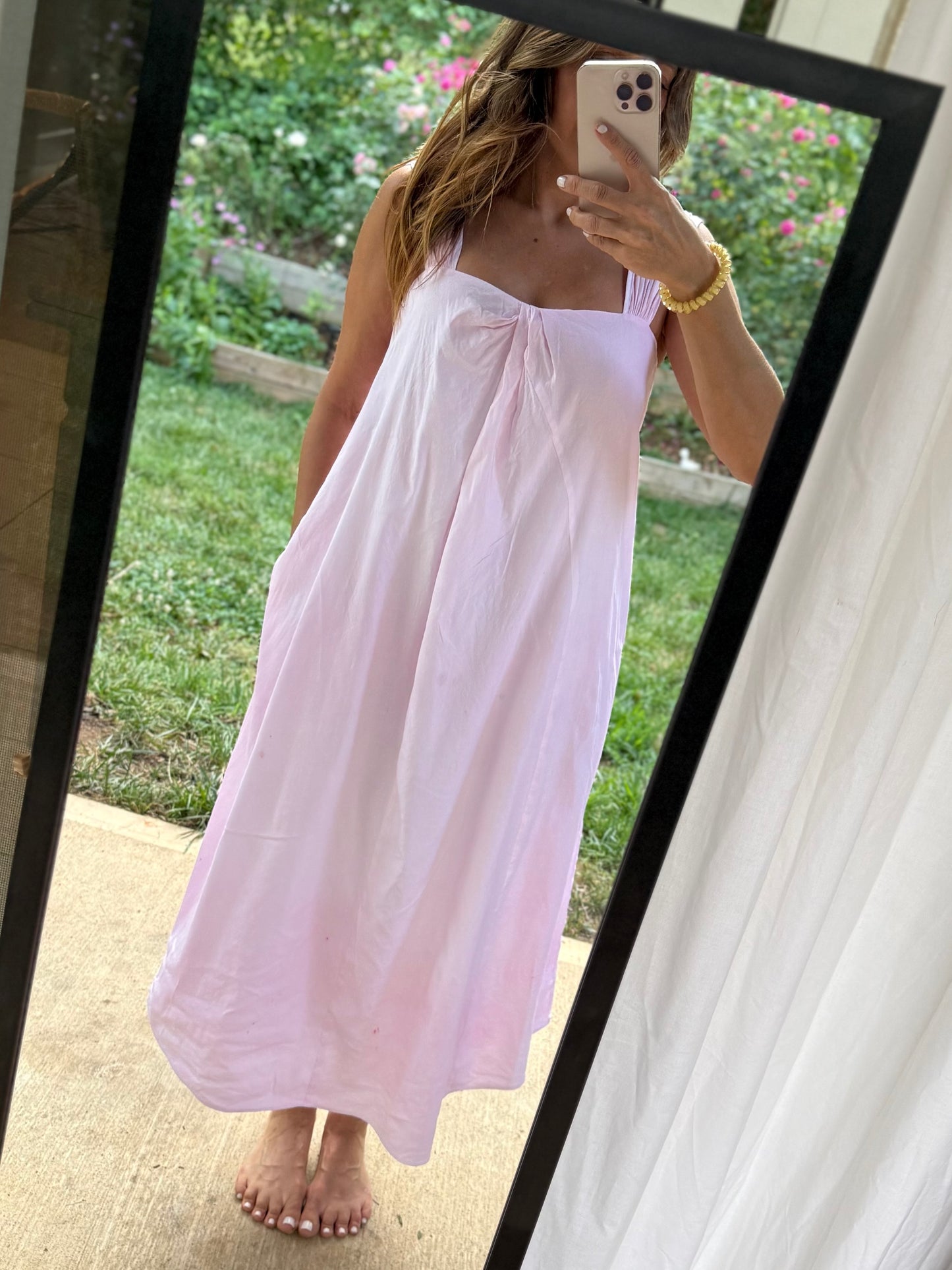 Hand-Dyed Blush Sun Dress | Vince