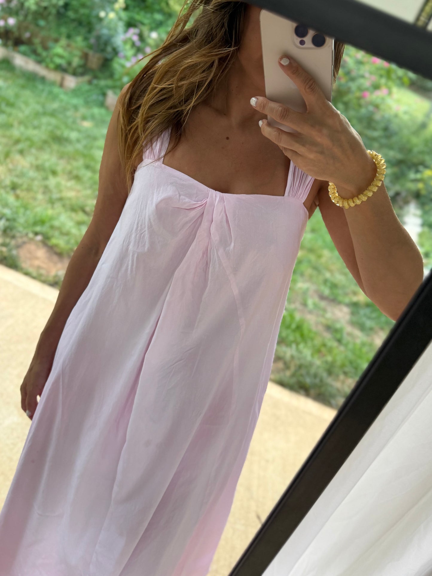 Hand-Dyed Blush Sun Dress | Vince