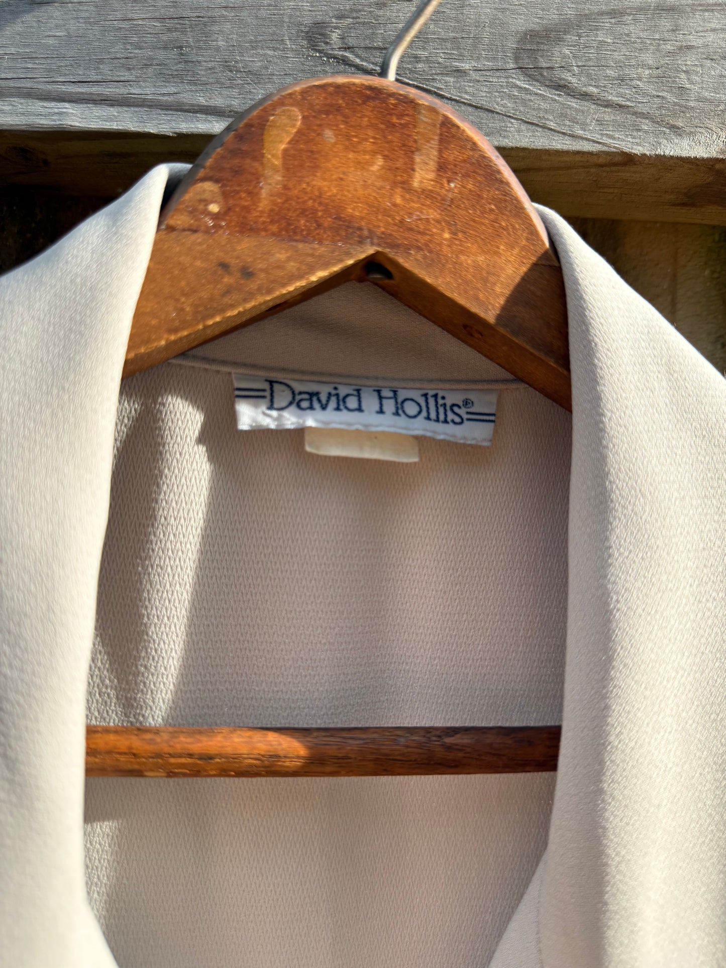 Vintage David Hollis Double Breasted Vest