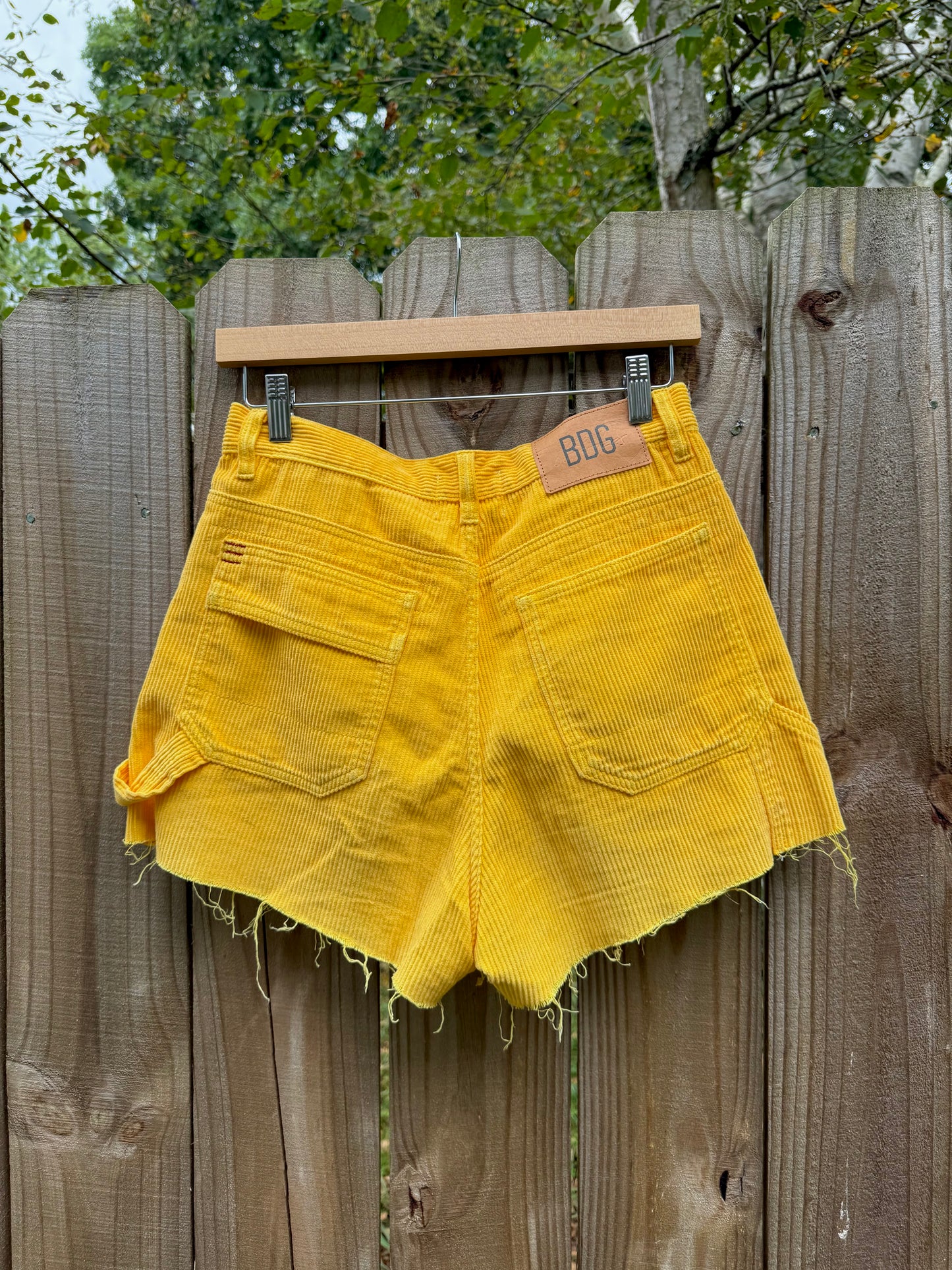 BDG Golden Hour Corduroy Cut-Off Short