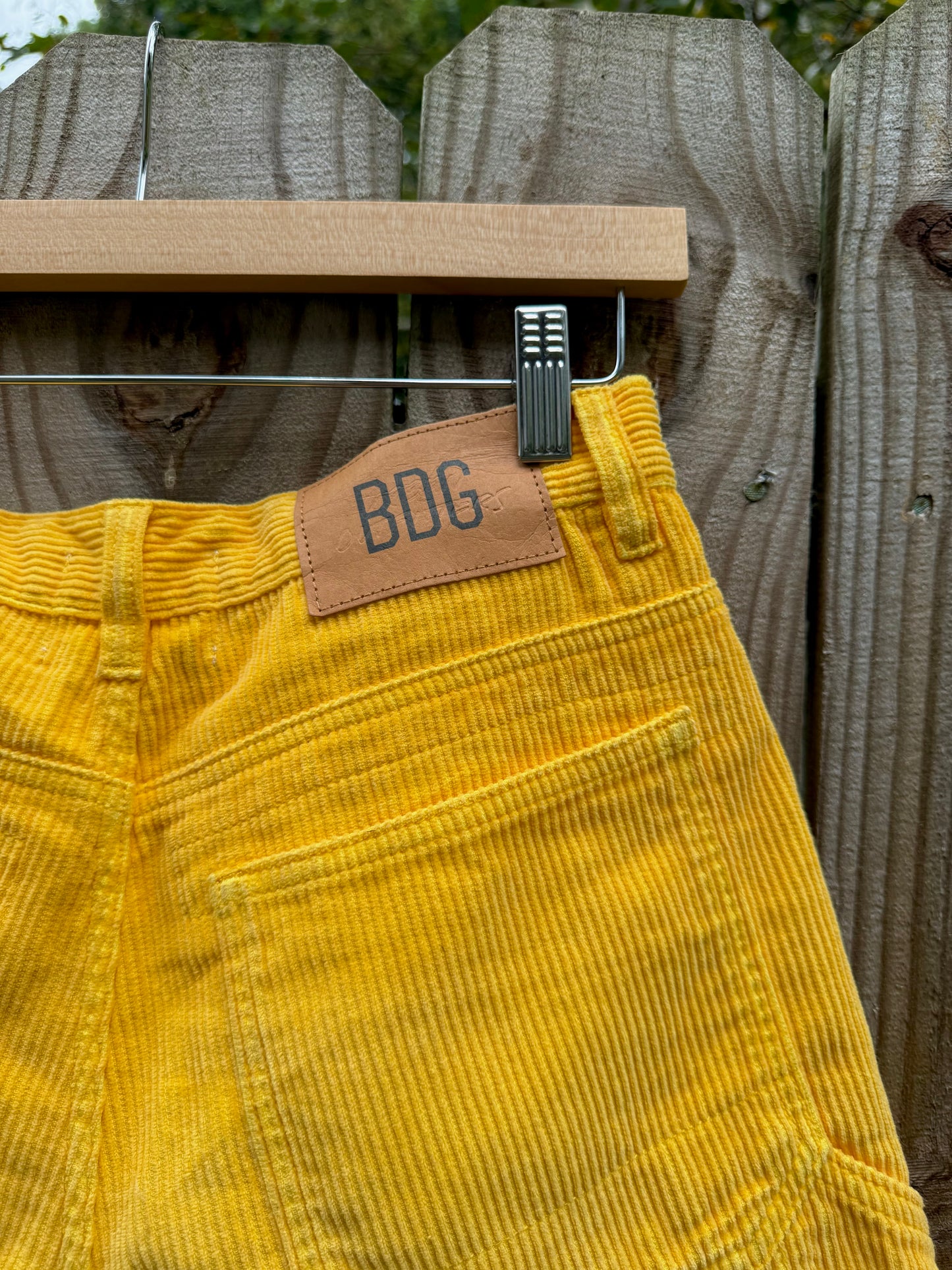 BDG Golden Hour Corduroy Cut-Off Short