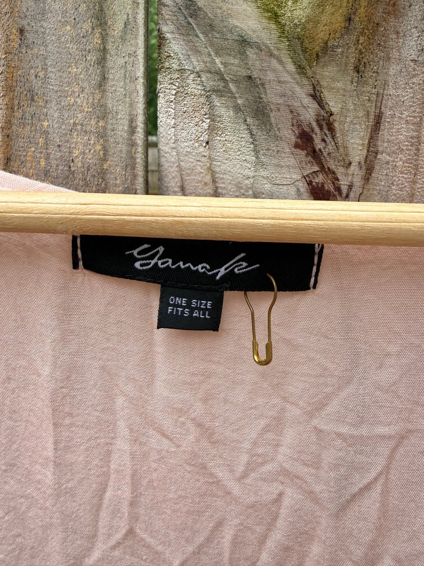 Yanak Ballet Pink Sheer Duster