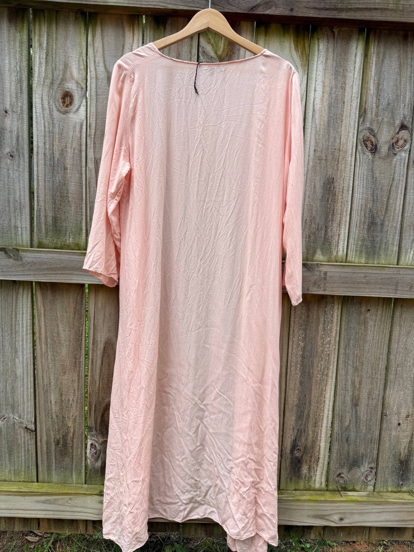 Yanak Ballet Pink Sheer Duster