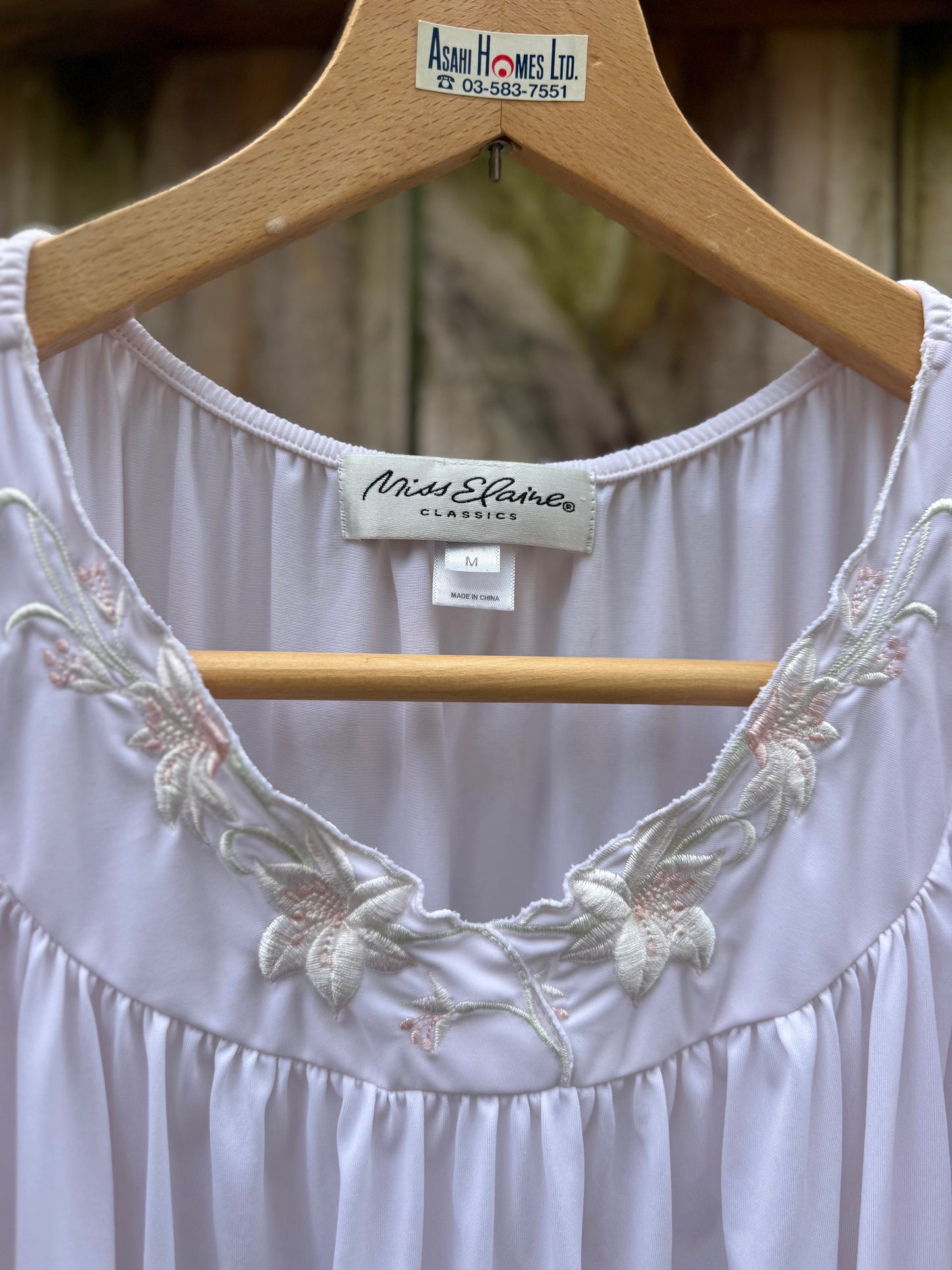 Vintage Miss Elaine Embroidered House Dress