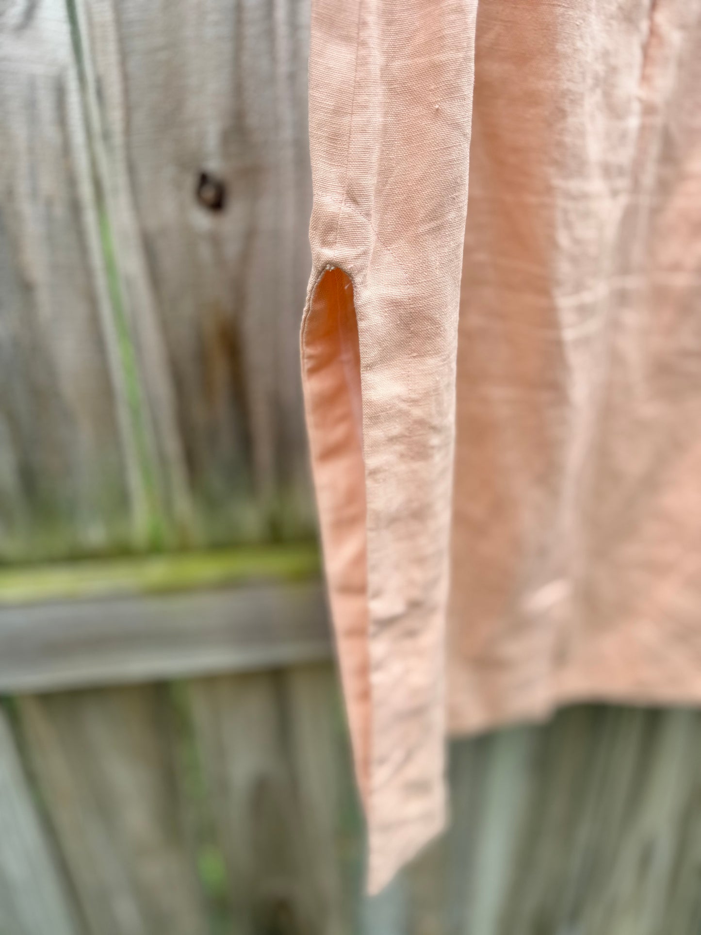 Vintage Bill Blass Linen Midi Skirt