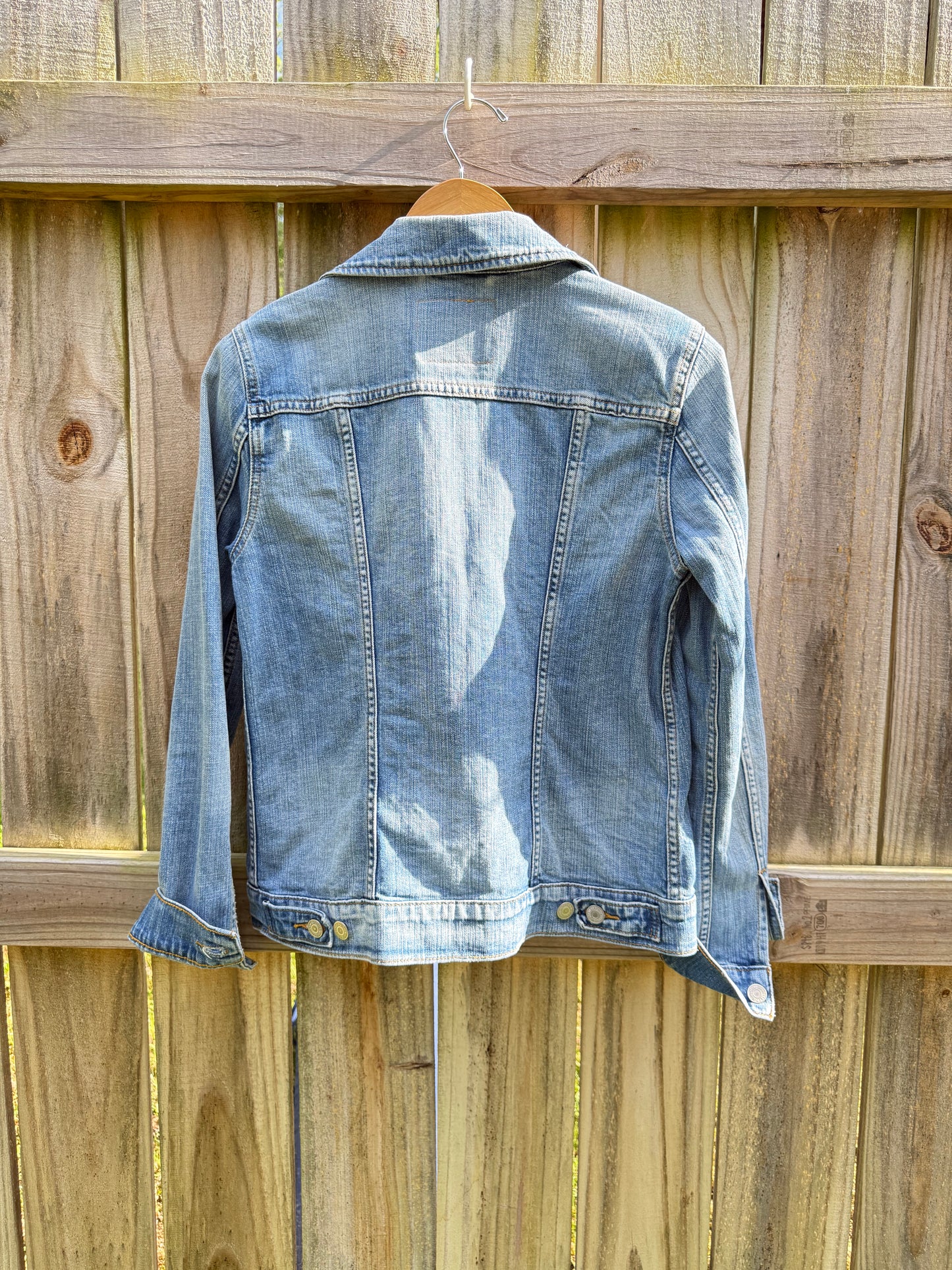 GAP Cotton Denim Jacket Classic Trucker Medium Wash S