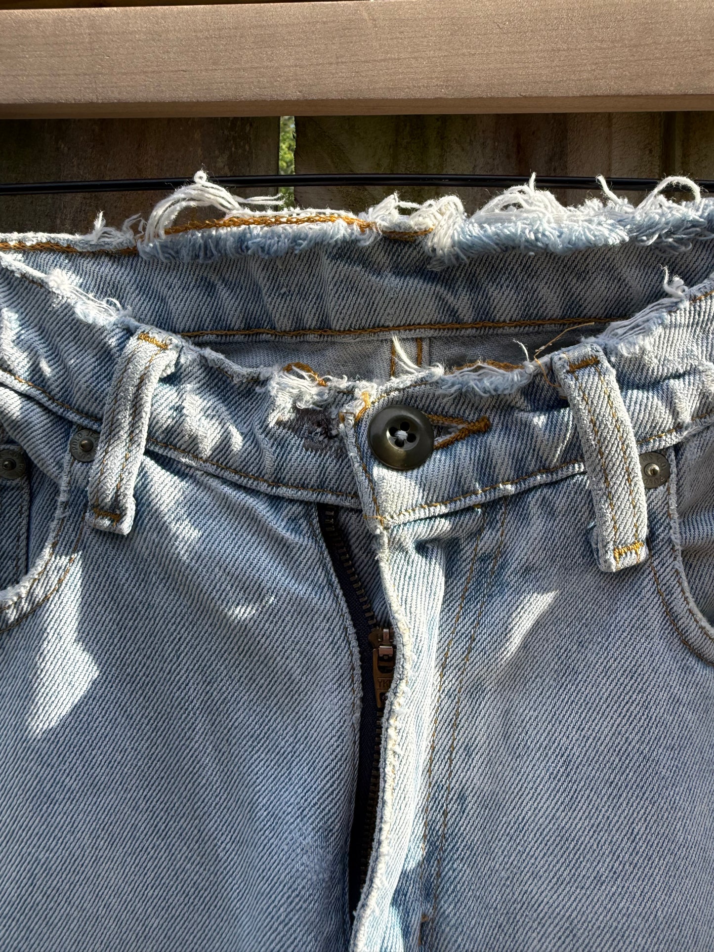 Vintage Polo Ralph Lauren Cotton Denim Straight Leg Jeans Light Wash&nbsp;