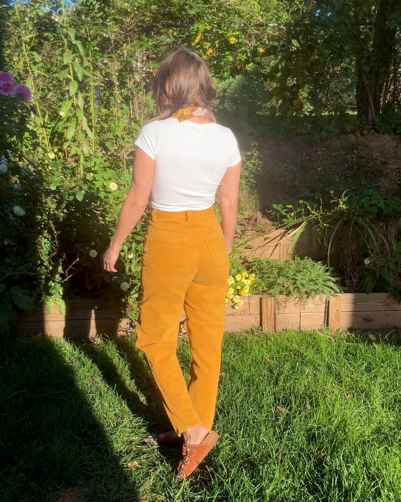 Ochre 90s High-Waist Jeans — Vintage Giorgio Fiorlini Cotton Denim