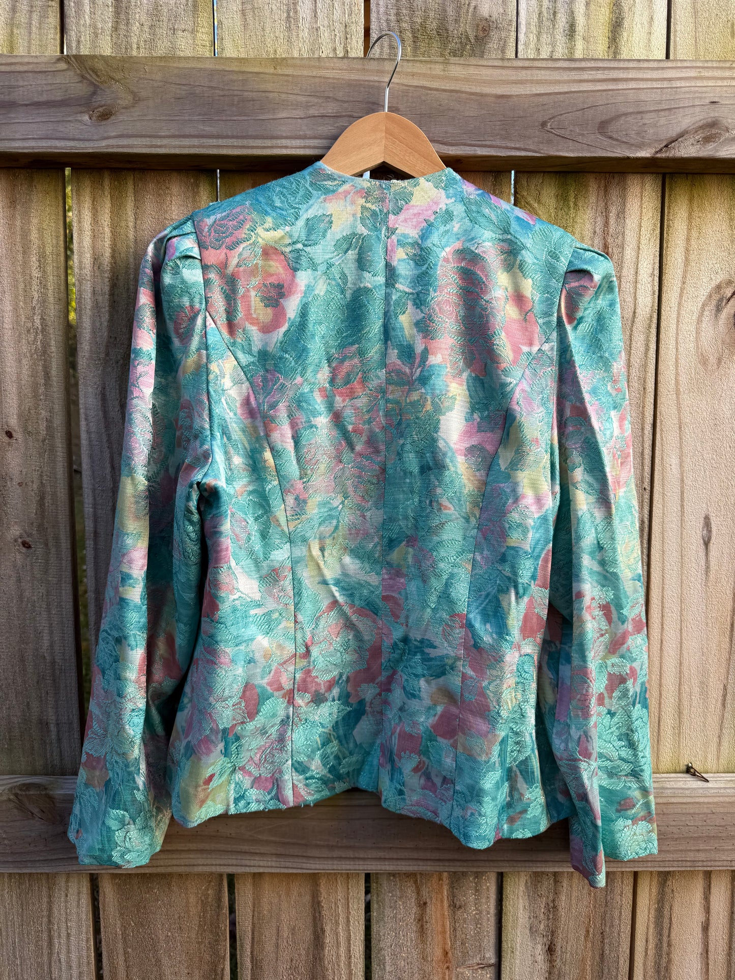 Reworked Vintage Beaded Brocade Jacket — One of a Kind