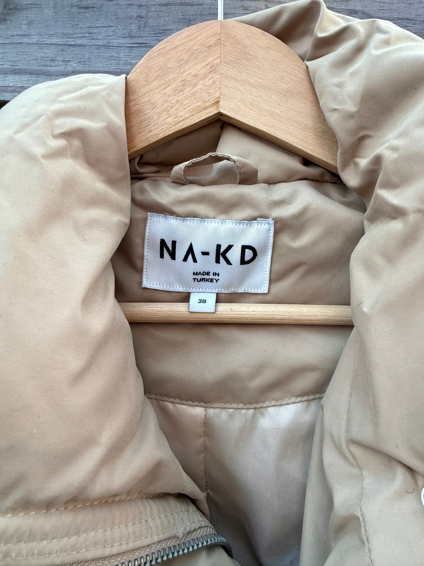 NA-KD Cropped Puffer Jacket