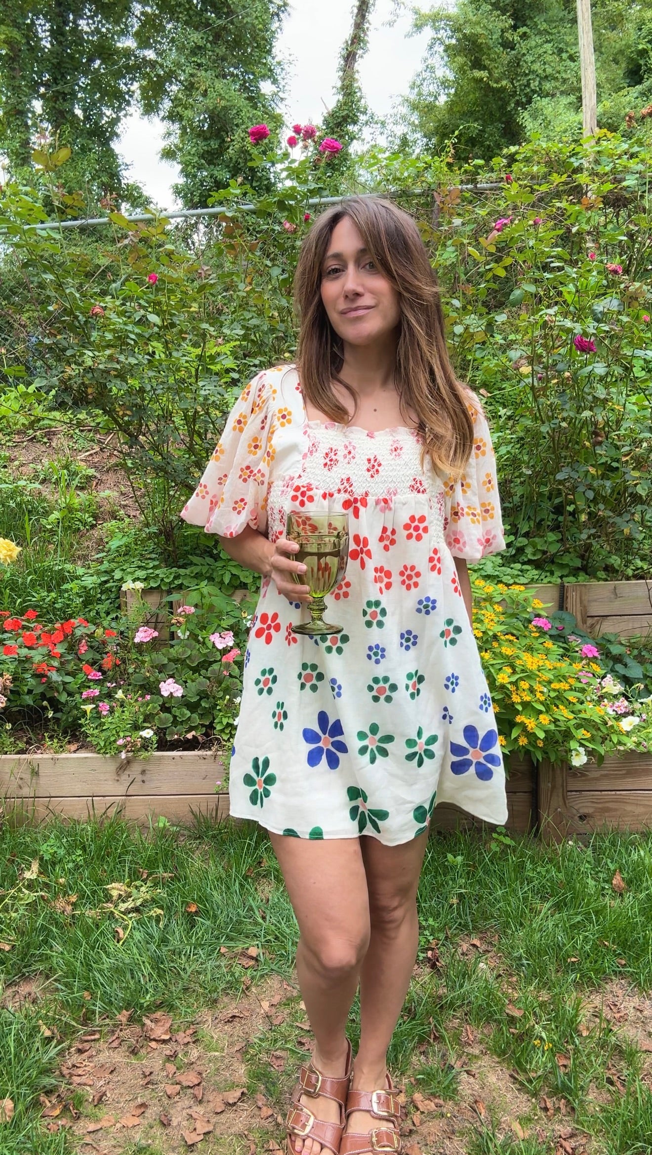 Rainbow Bloom Mini Dress – Jen’s Pirate Booty