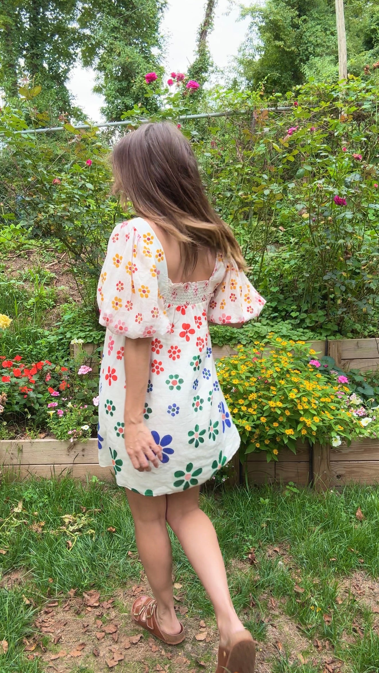Rainbow Bloom Mini Dress – Jen’s Pirate Booty