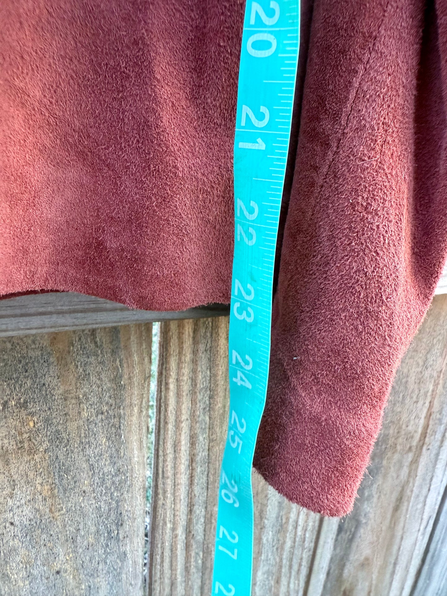 Vintage Liz Claiborne Suede Zip Front Jacket