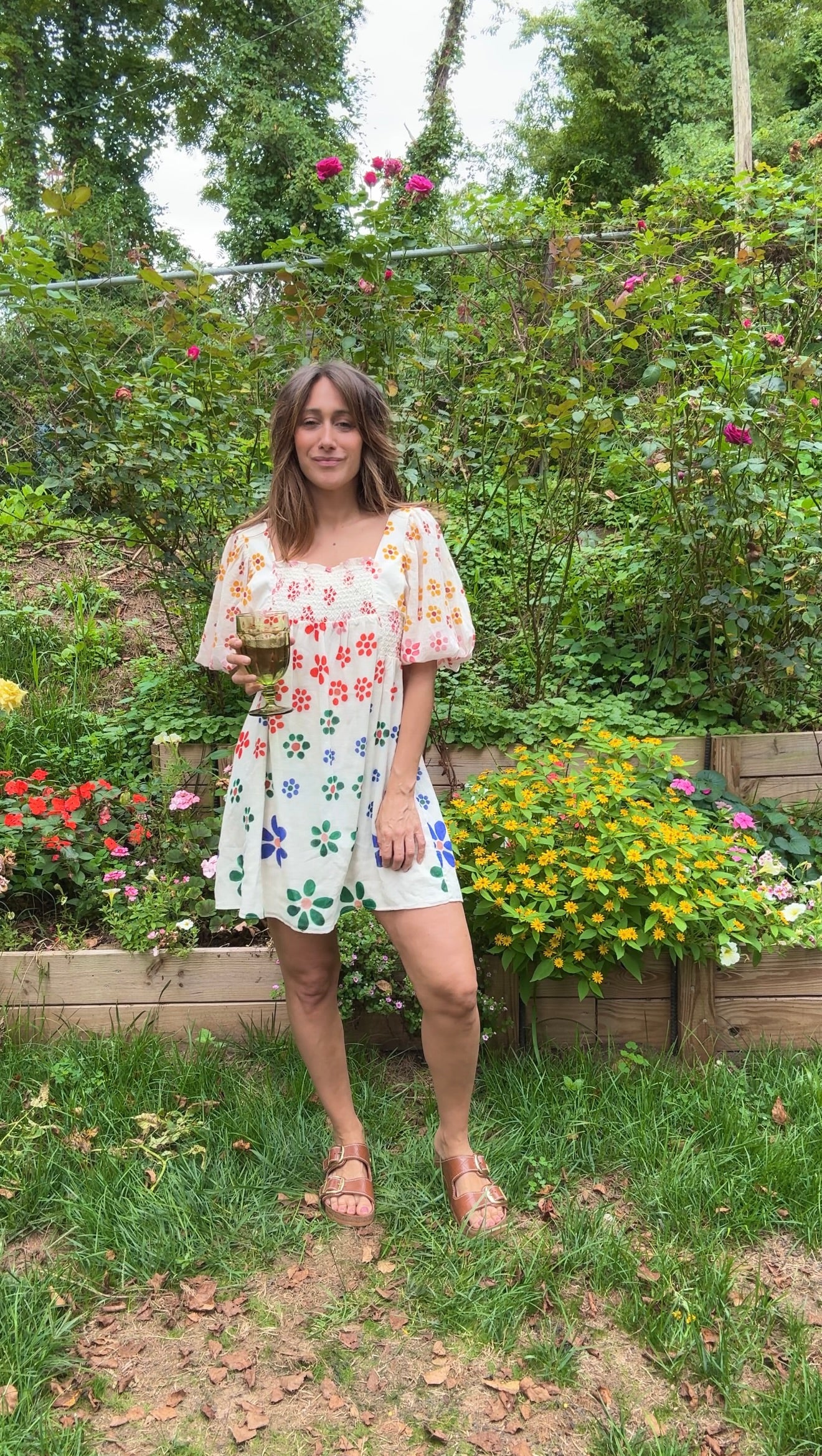 Rainbow Bloom Mini Dress – Jen’s Pirate Booty