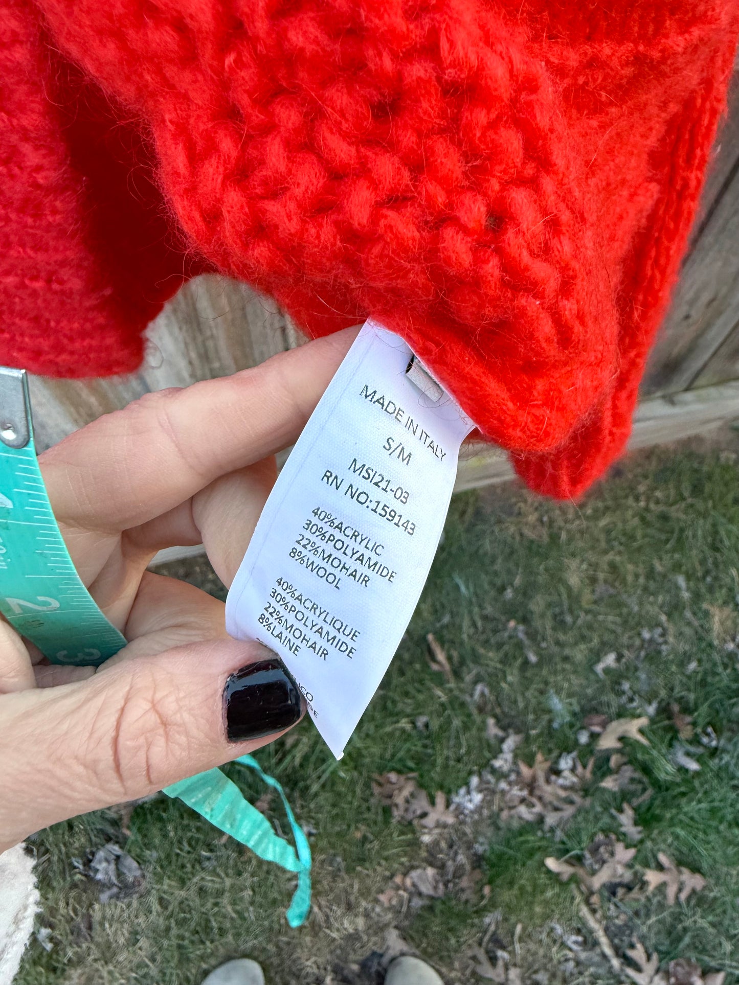 La Petite Maille FRNCH Paris Mohair Blend Knit Sweater