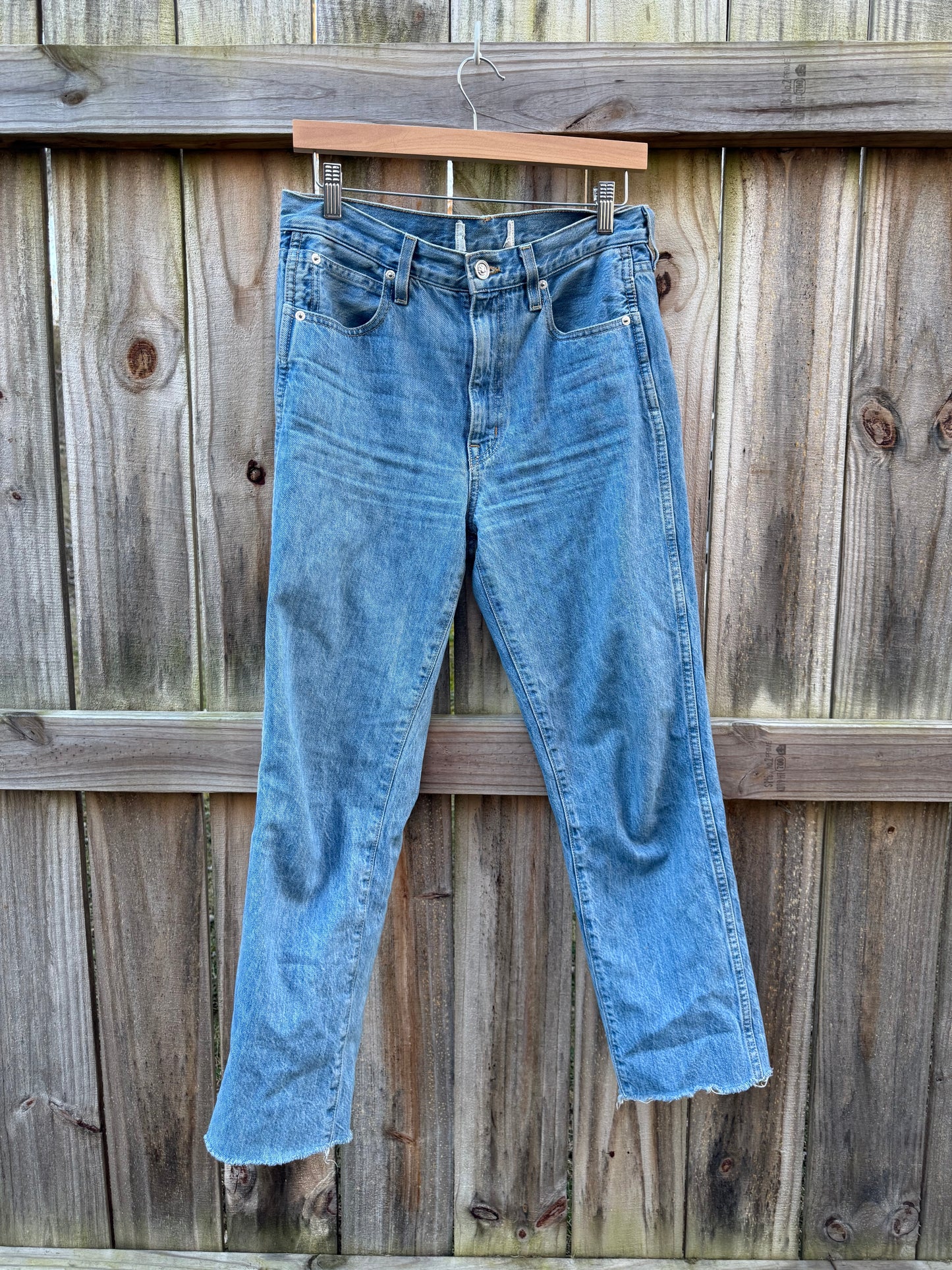 SLVRLAKE Pacific High-Rise Straight Jean