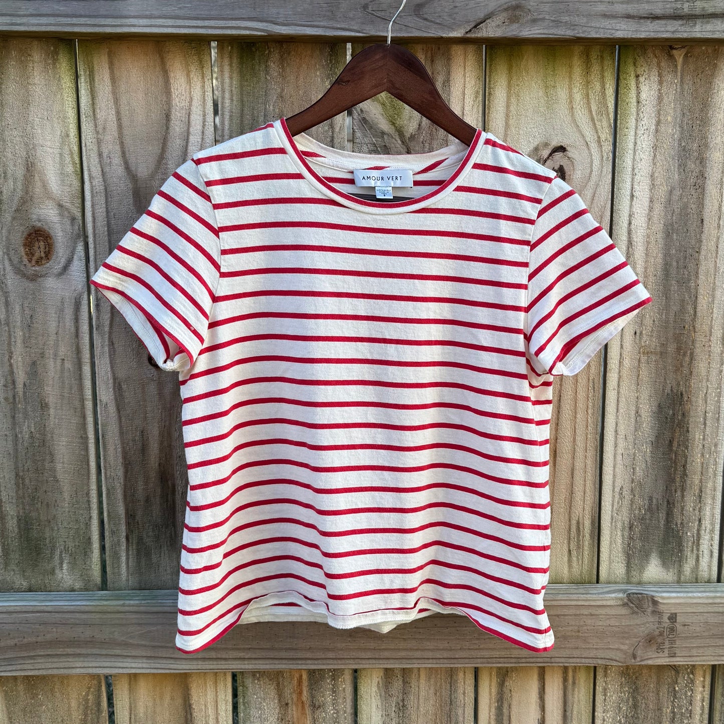 Amour Vert Organic Cotton Breton Tee