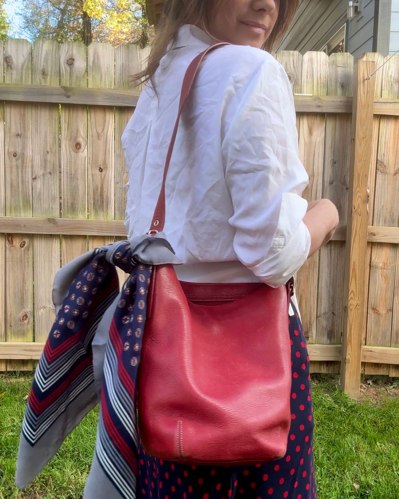 Coach Legacy Soho Leather Duffle Bag (Oxblood)