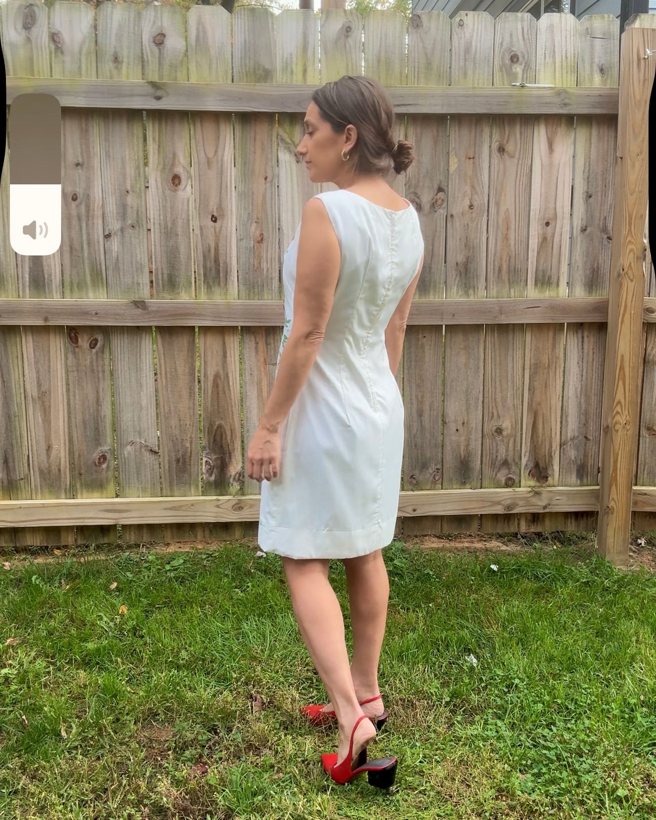 Reworked Vintage Cherry Embroidered Dress — Romantic Italian Summer