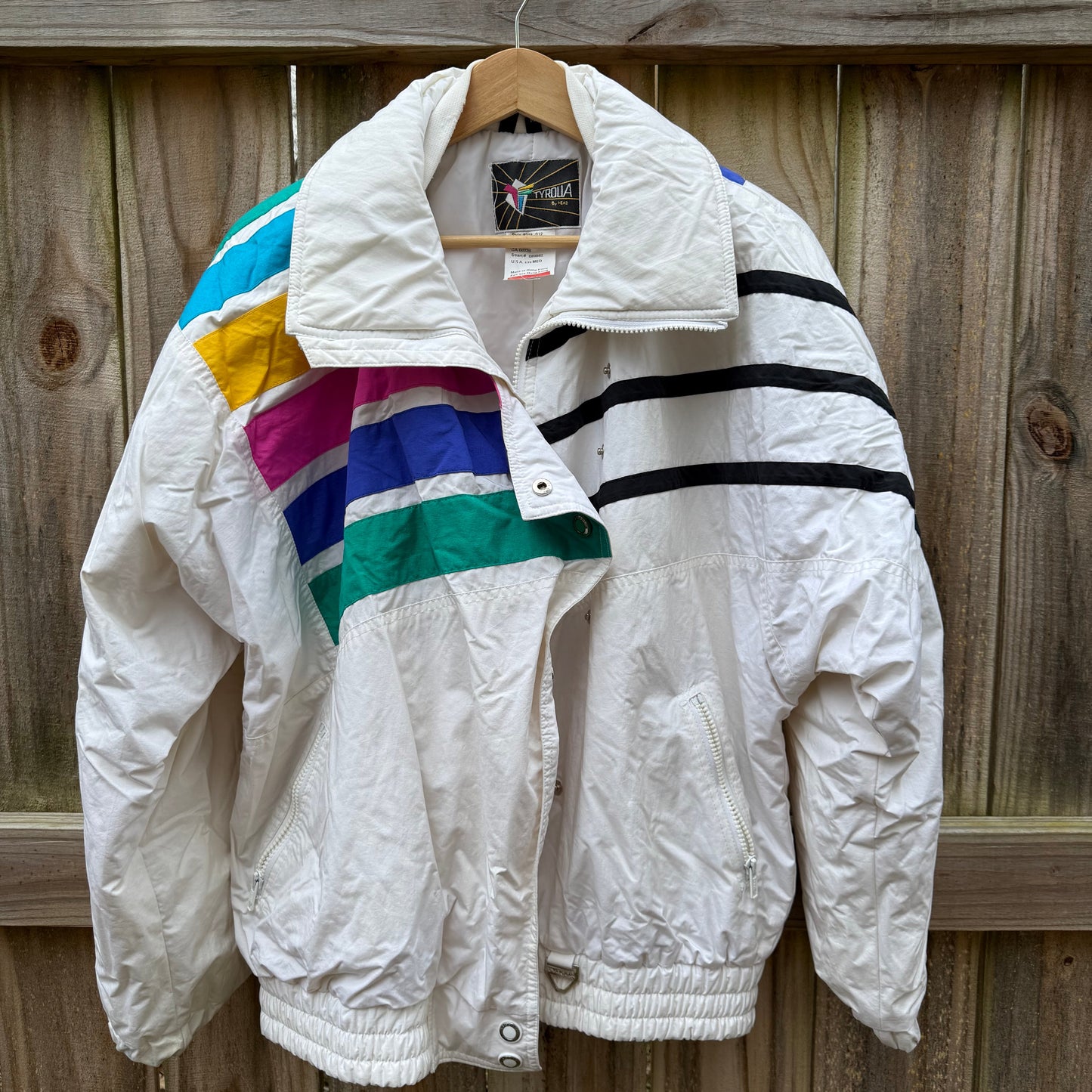 Vintage Tyrolia Apres Ski Jacket 80s 90s