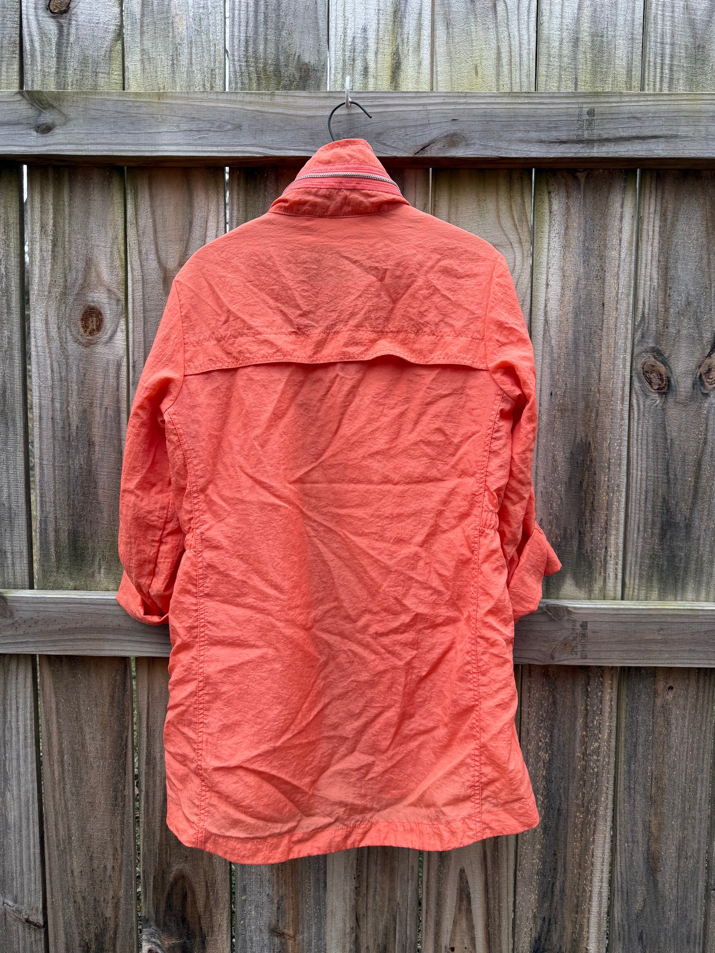 Vintage 80s Windbreaker Coral Jacket The Filmore