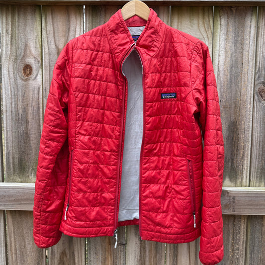Patagonia Quilted Jacket Red Medium