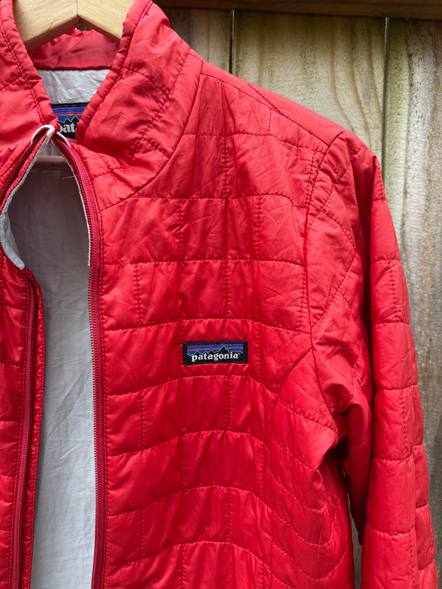Patagonia Quilted Jacket Red Medium