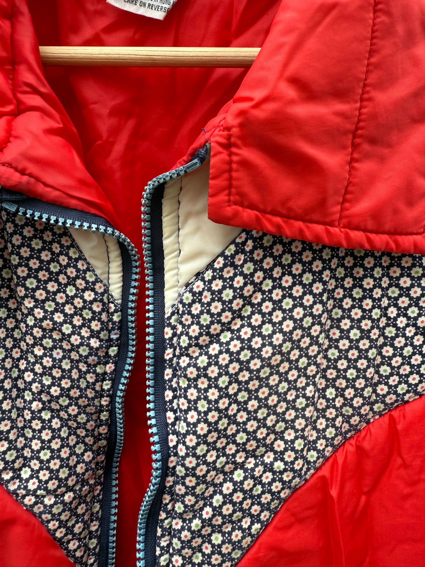 Vintage Manterra Jr. Quilted Ski Jacket 70s 80s