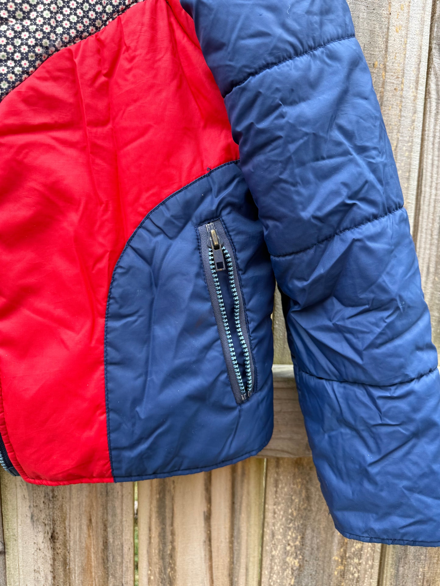 Vintage Manterra Jr. Quilted Ski Jacket 70s 80s