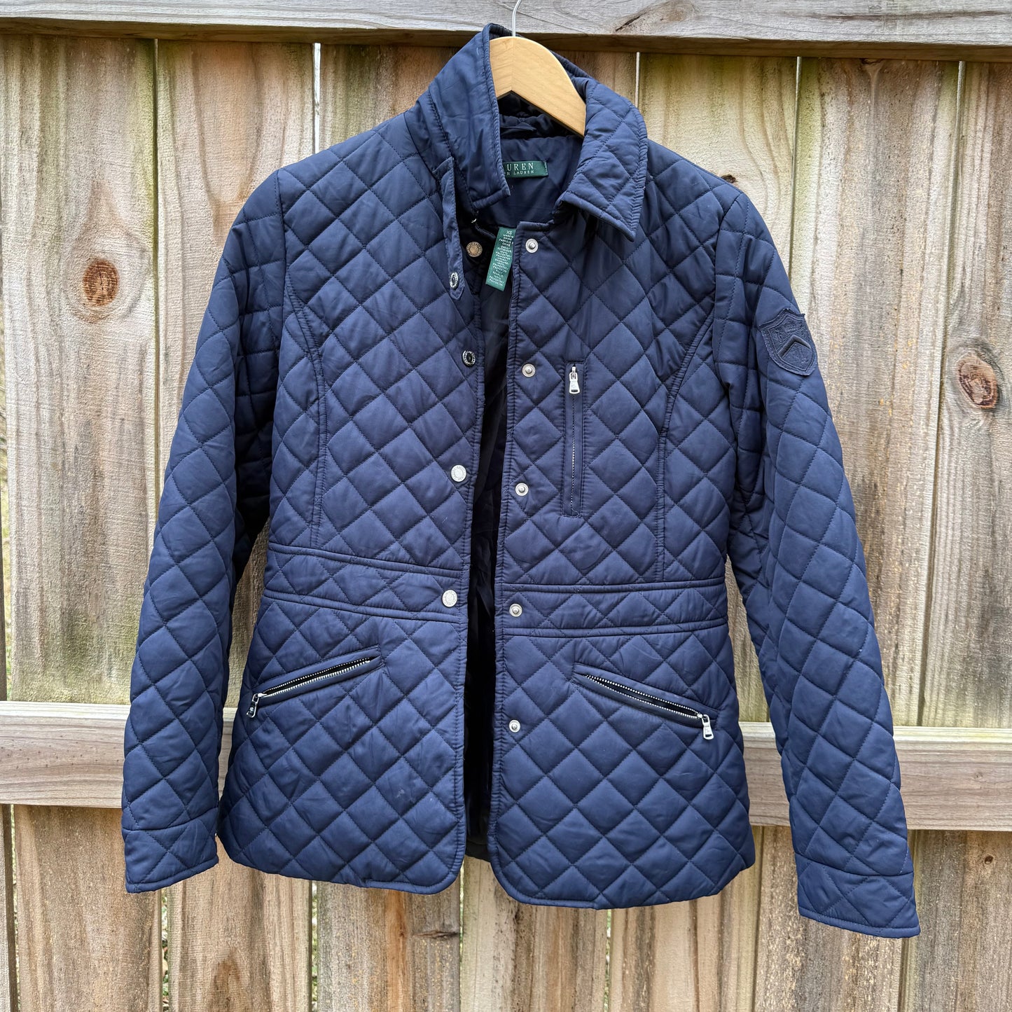 Vintage Lauren Ralph Lauren Quilted Jacket – Navy